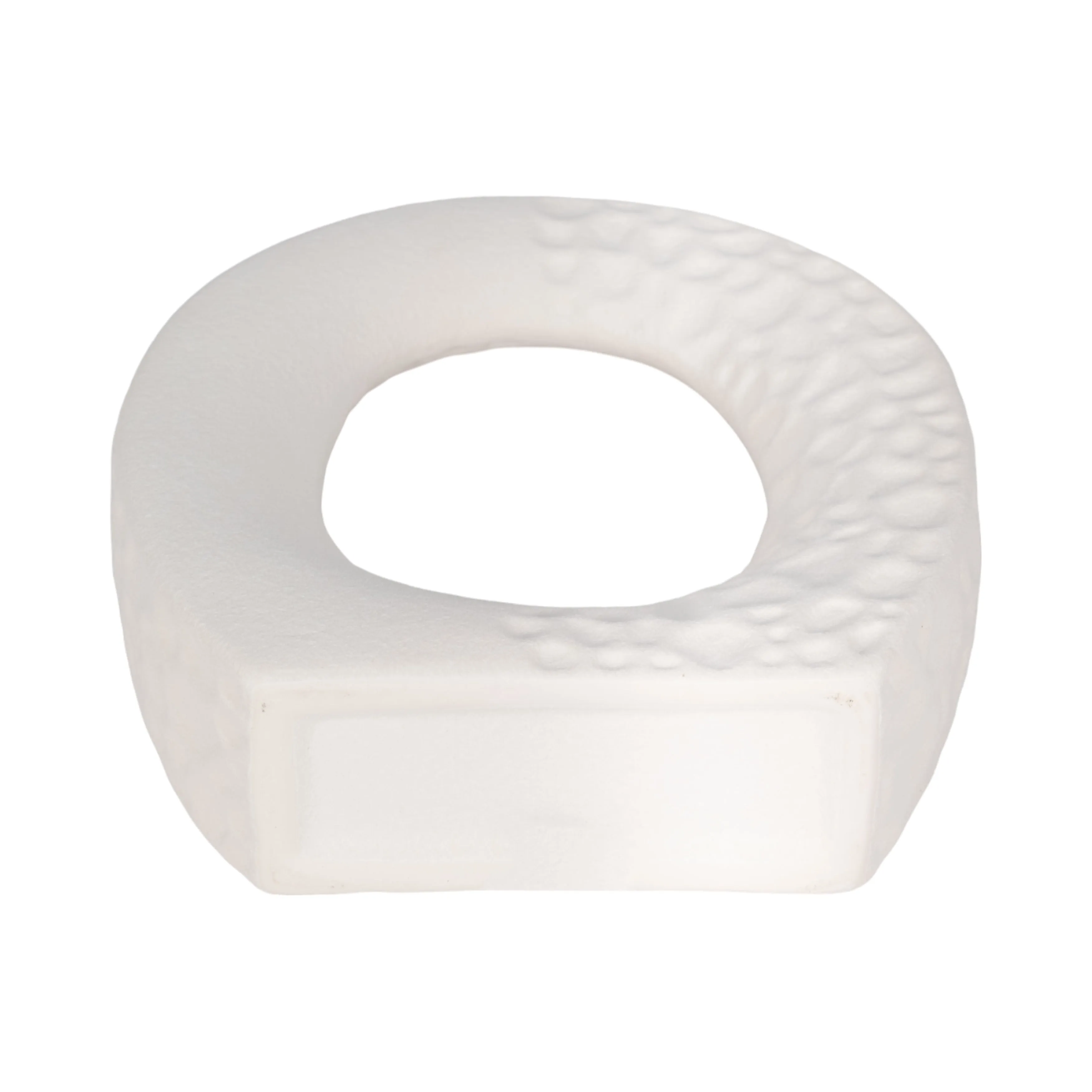 10" Rough Finish Open Cut-out With Vase Opening, W