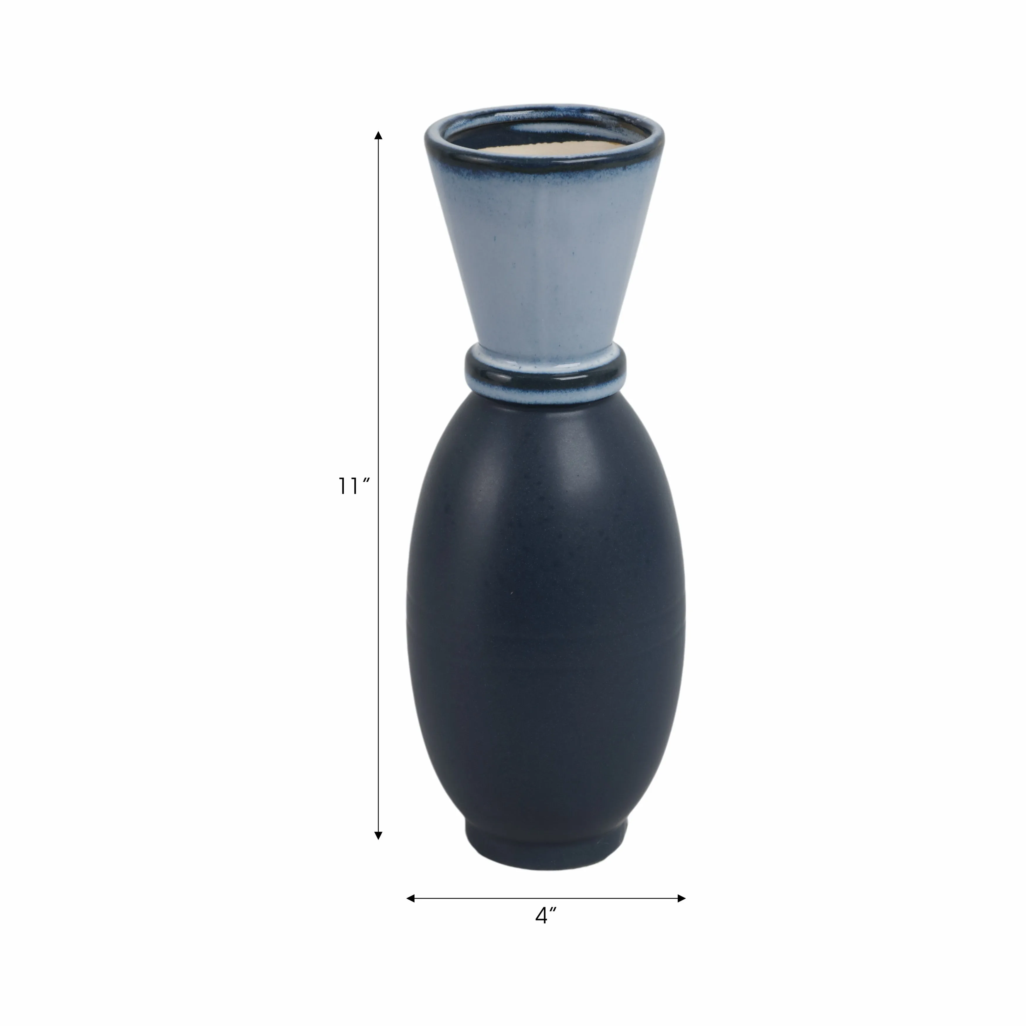 11" Marion Small Blue Vase
