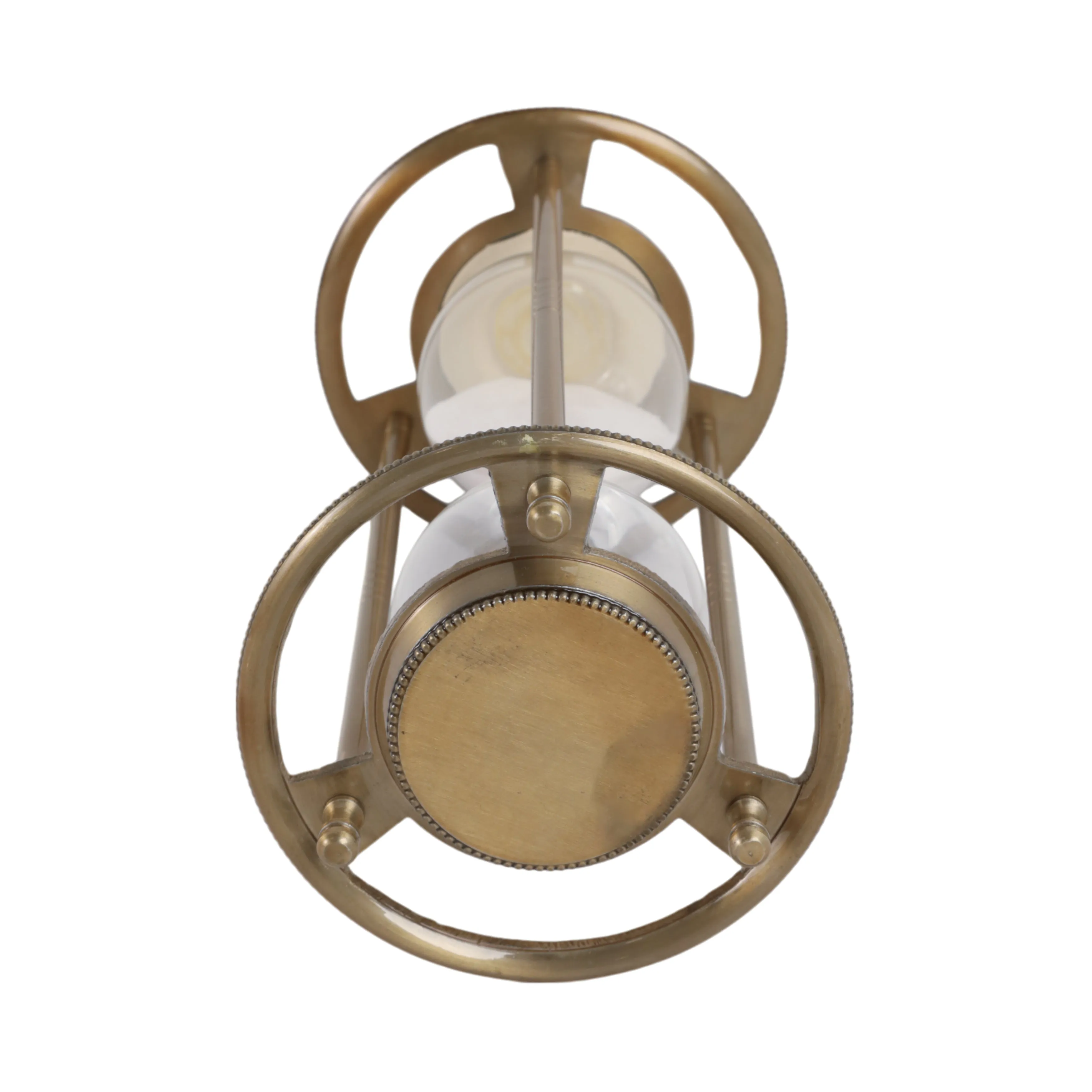 11" Verlice Bronze Metal Hourglass