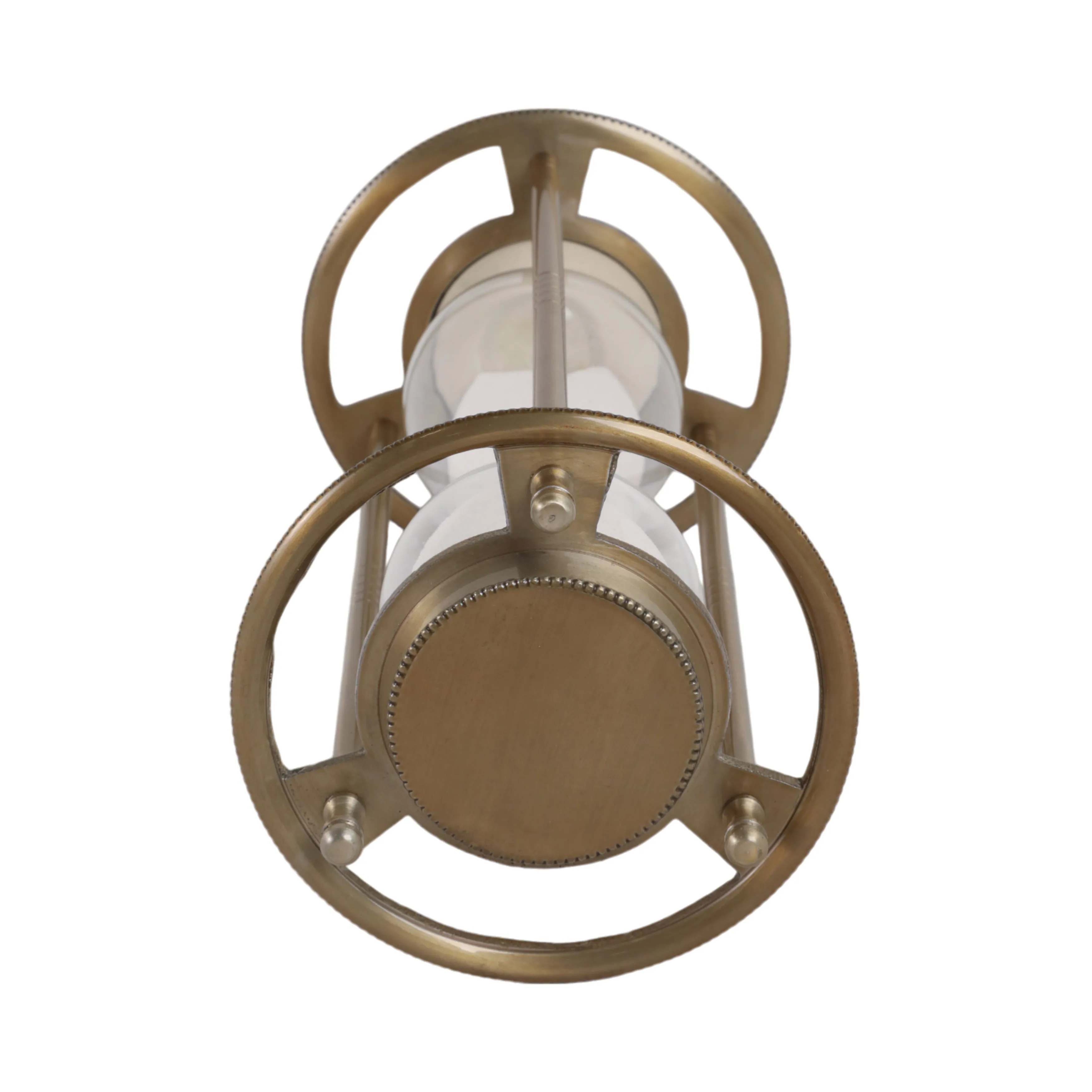 11" Verlice Bronze Metal Hourglass