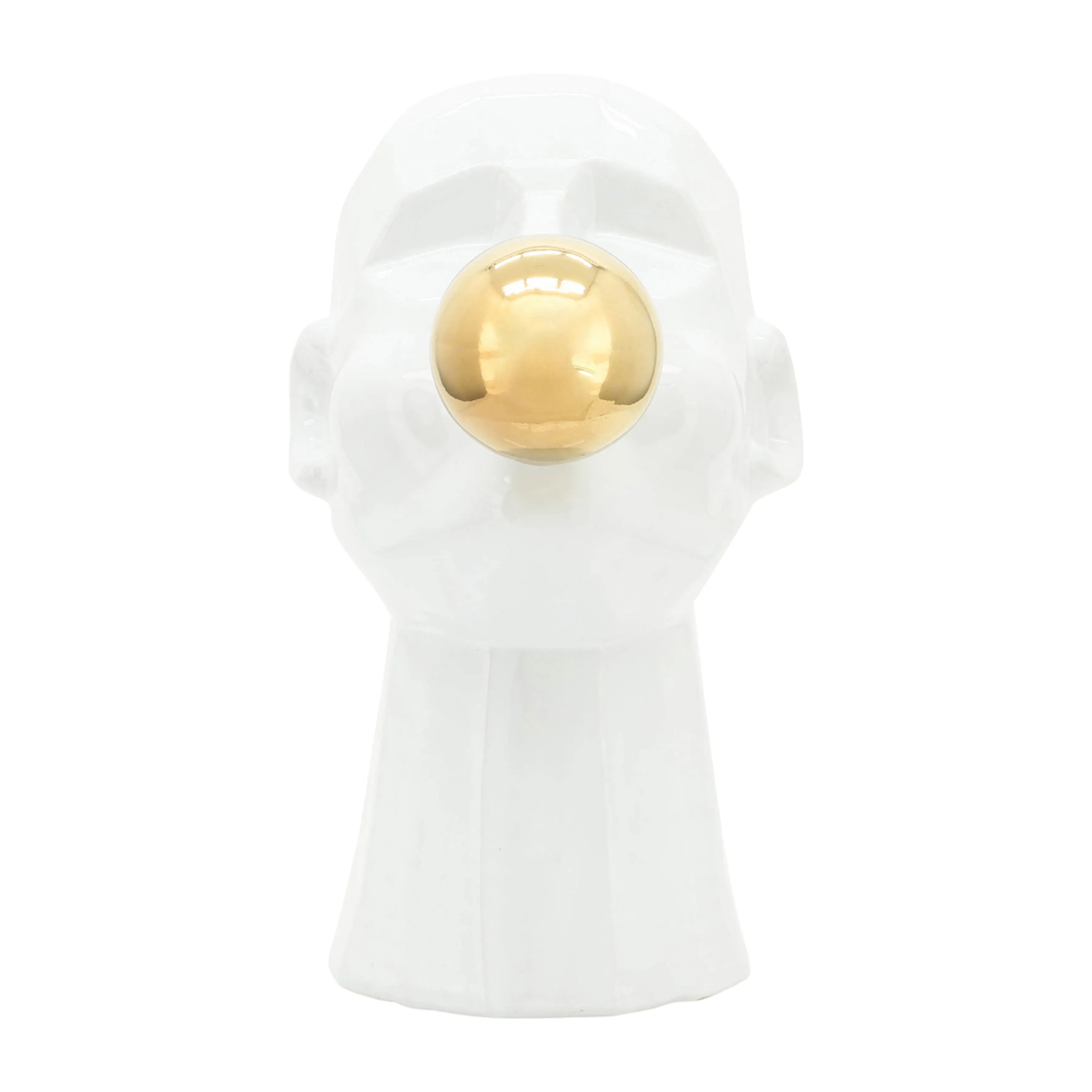 12" BUBBLE GUM MAN, WHITE