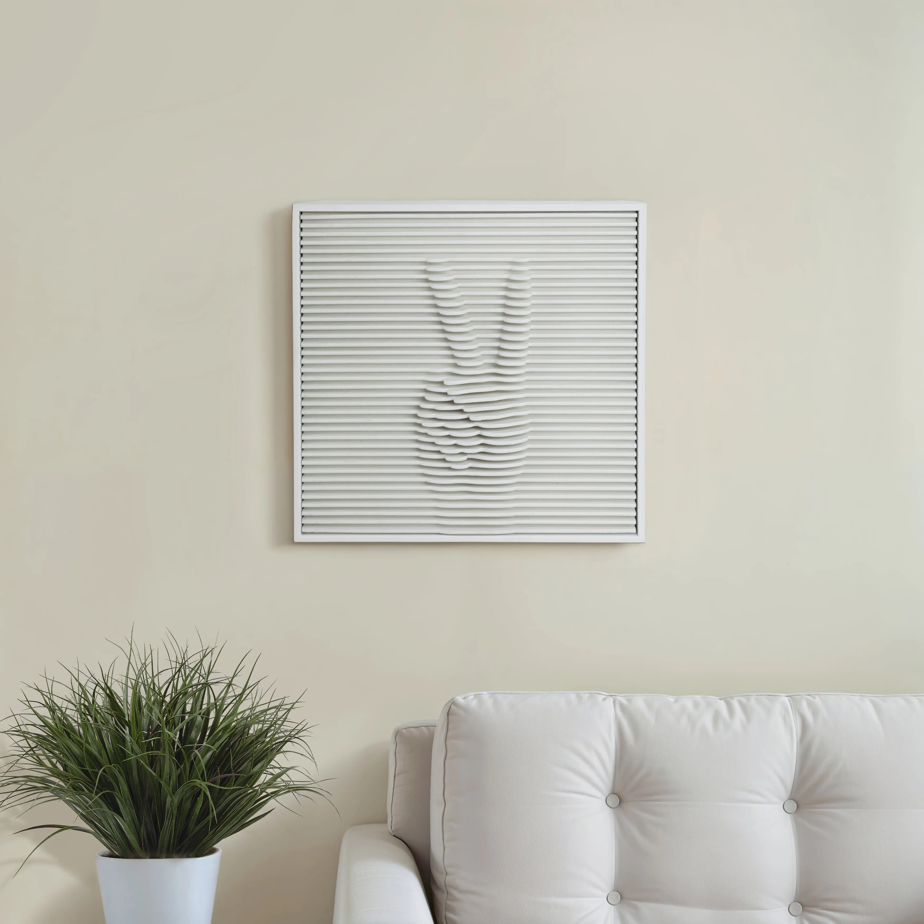12" Ocala Peace Dimensional Wall Decor