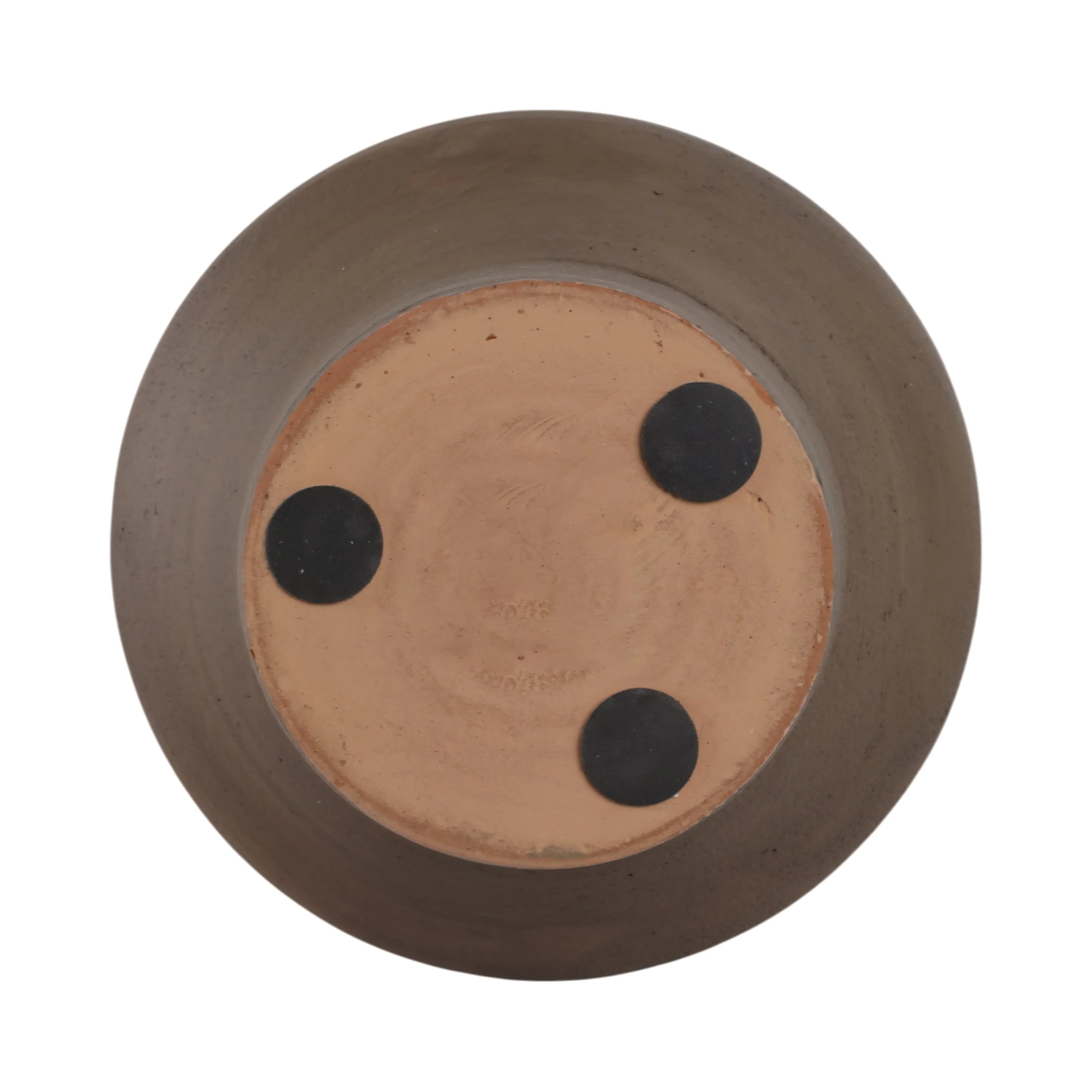 12" Tutwell Small Vase With Wood Beads, Brwn