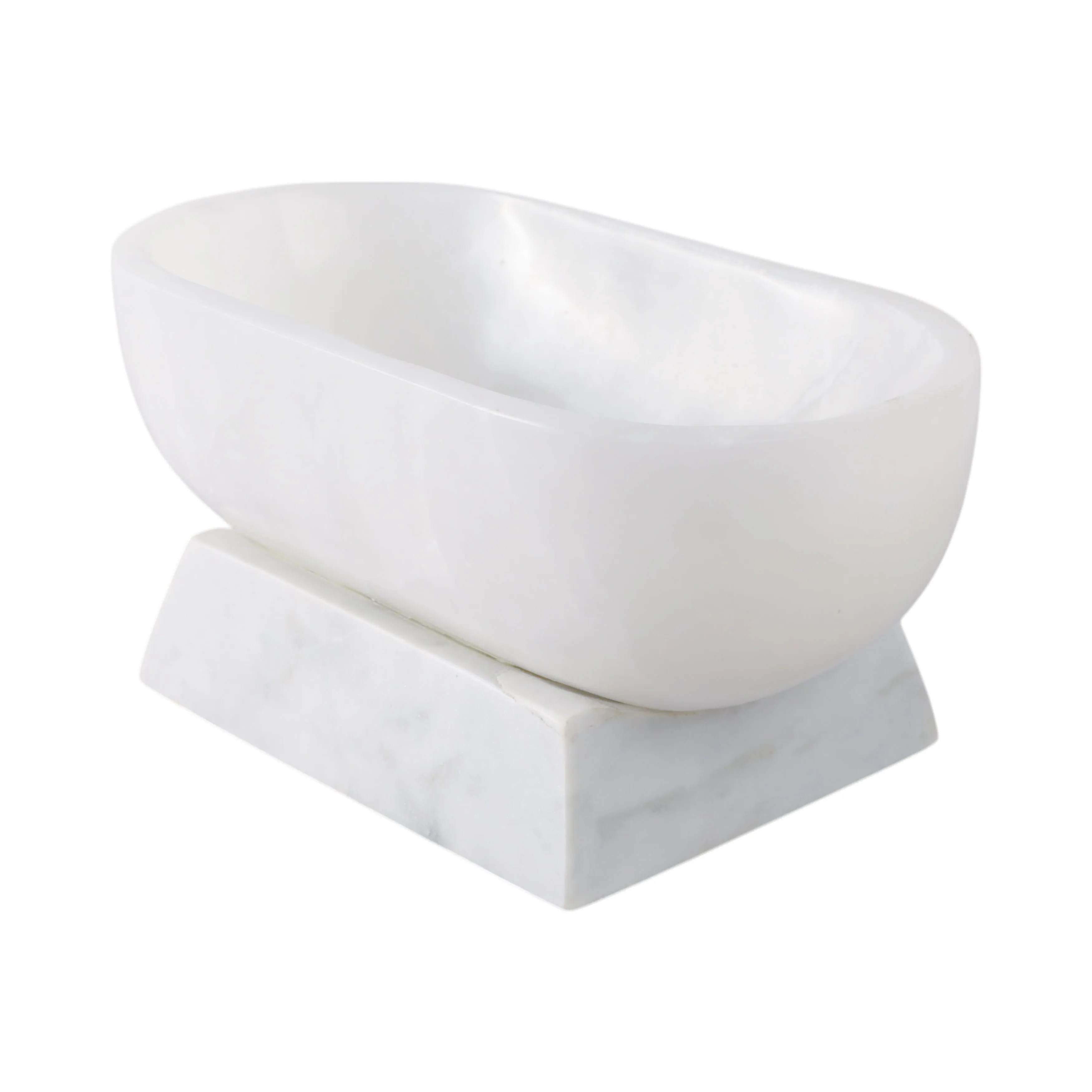 12" Vero Marble And Alabaster Bowl