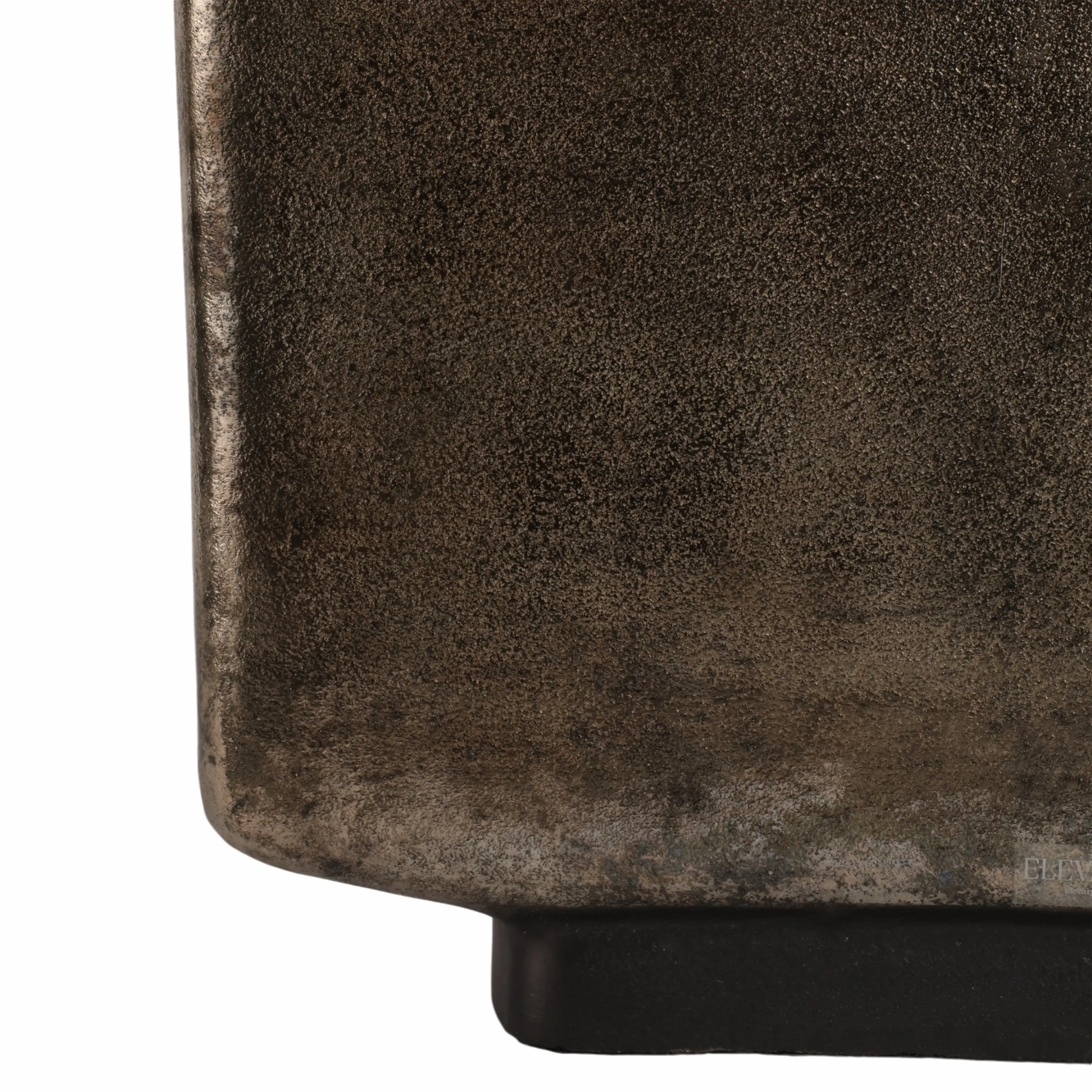 13" Parsa Small Metal Vase, Bronze