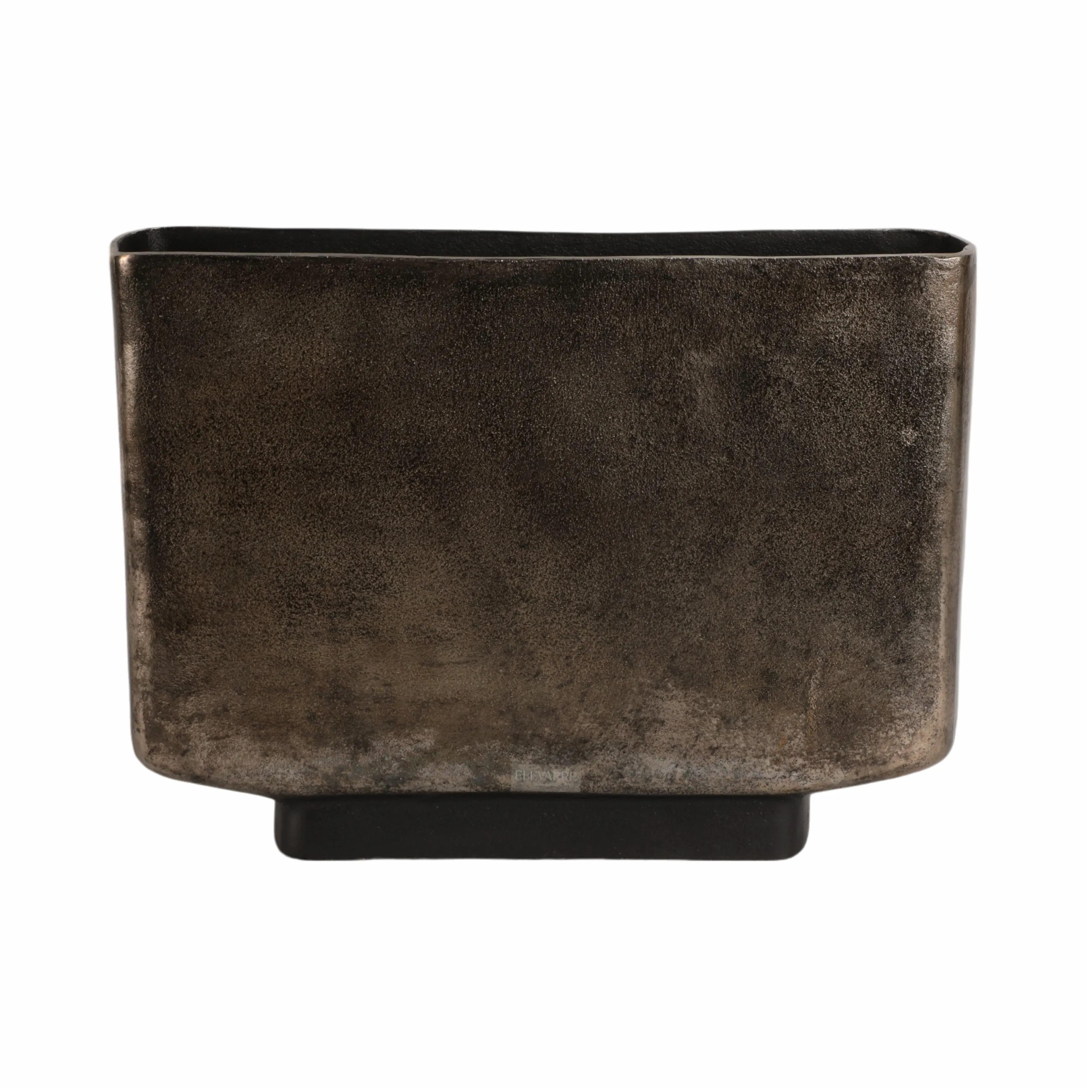 13" Parsa Small Metal Vase, Bronze