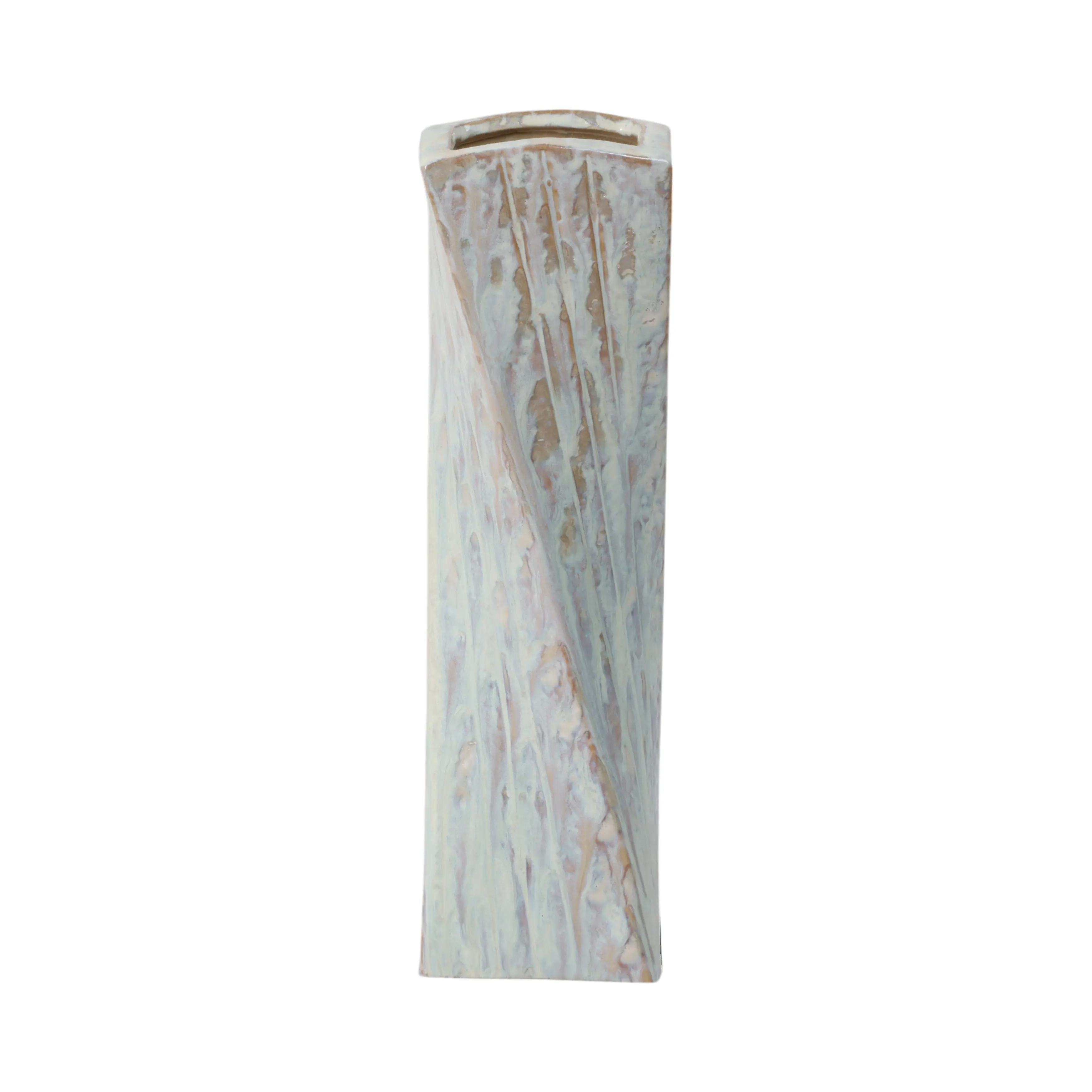 14" Pendelton Large Twist Vase