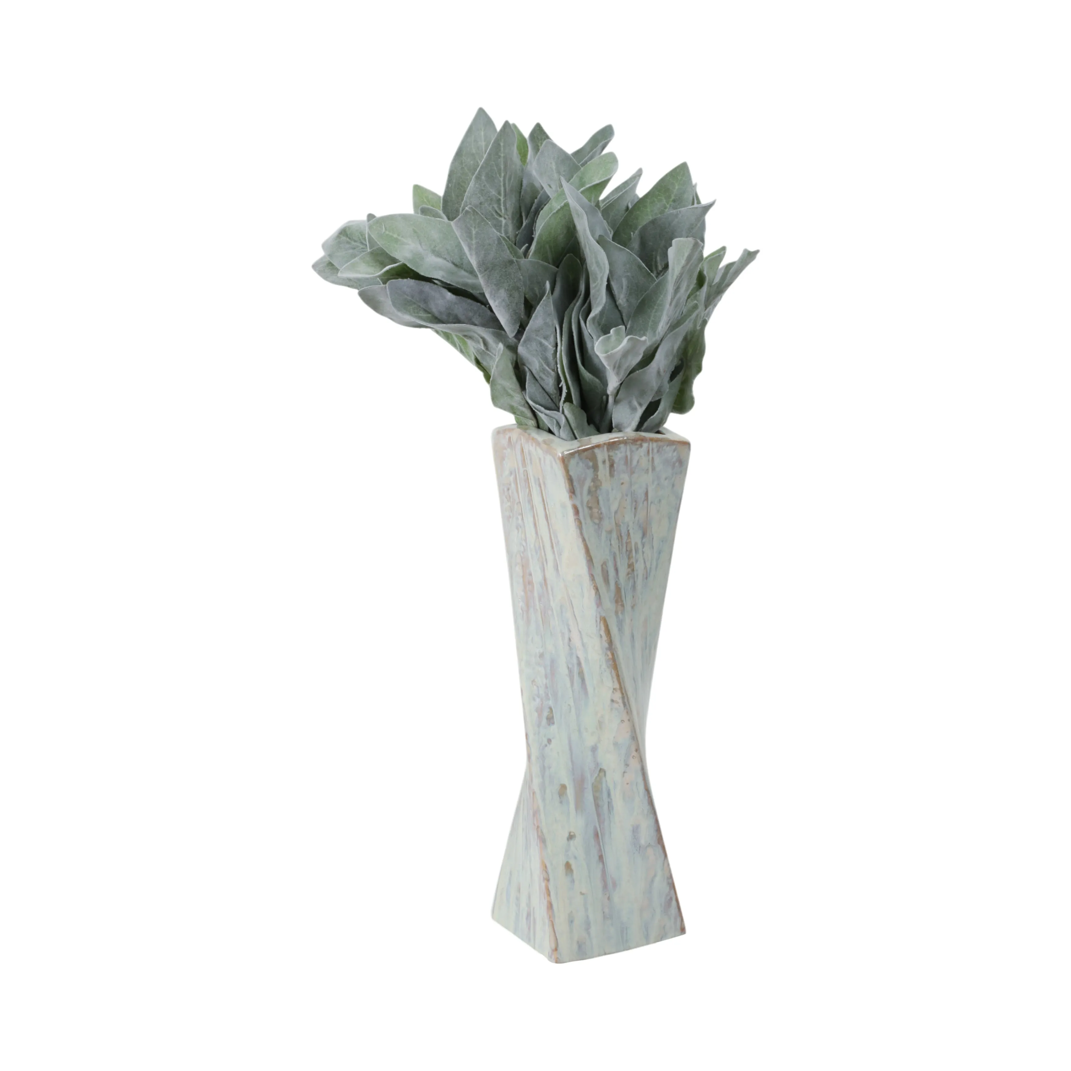 14" Pendelton Large Twist Vase
