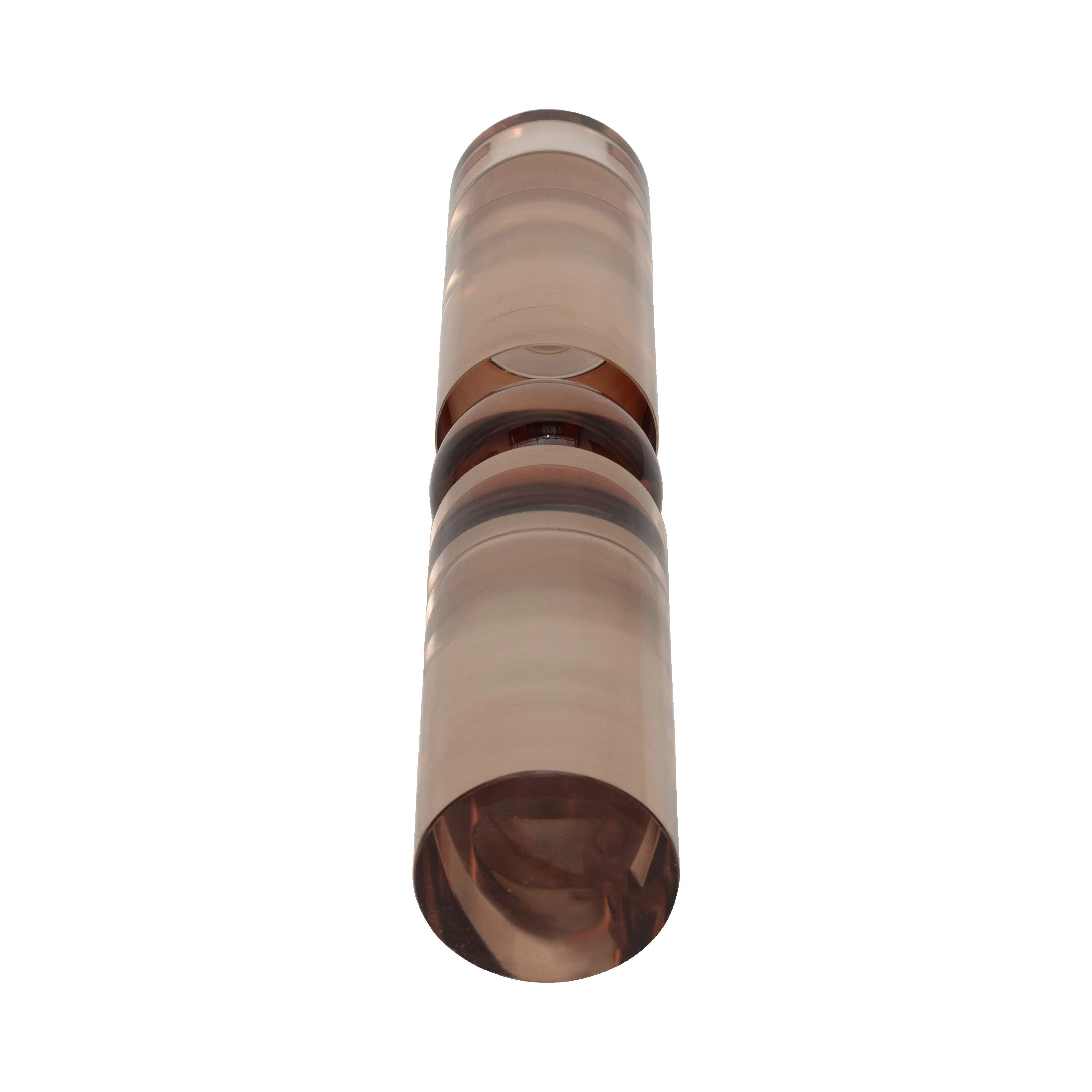 15" MARLA SMALL BRONZE CRYSTAL CANDLESTICK