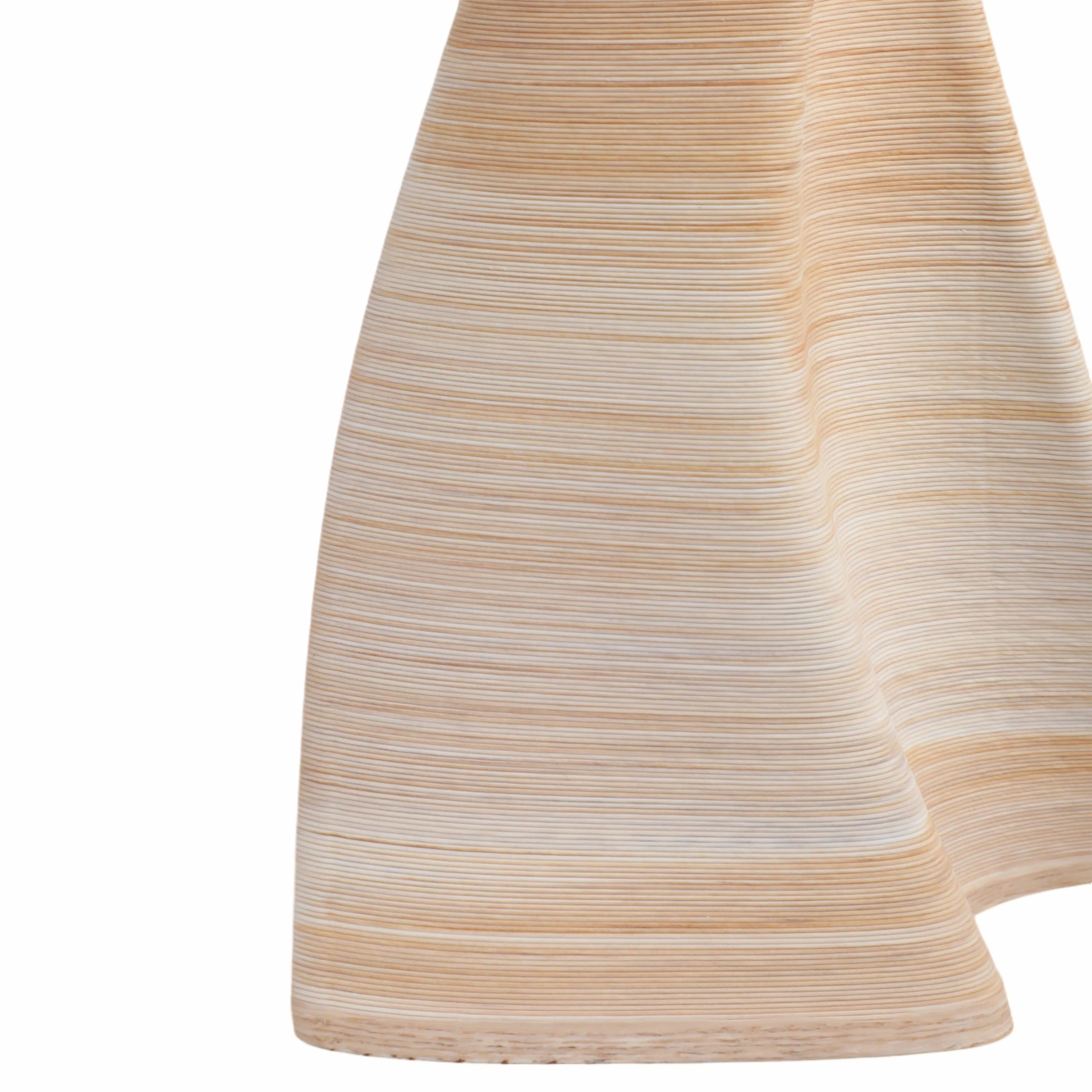 15"norissa Large 3d Printed Porcelain Vase, Multi