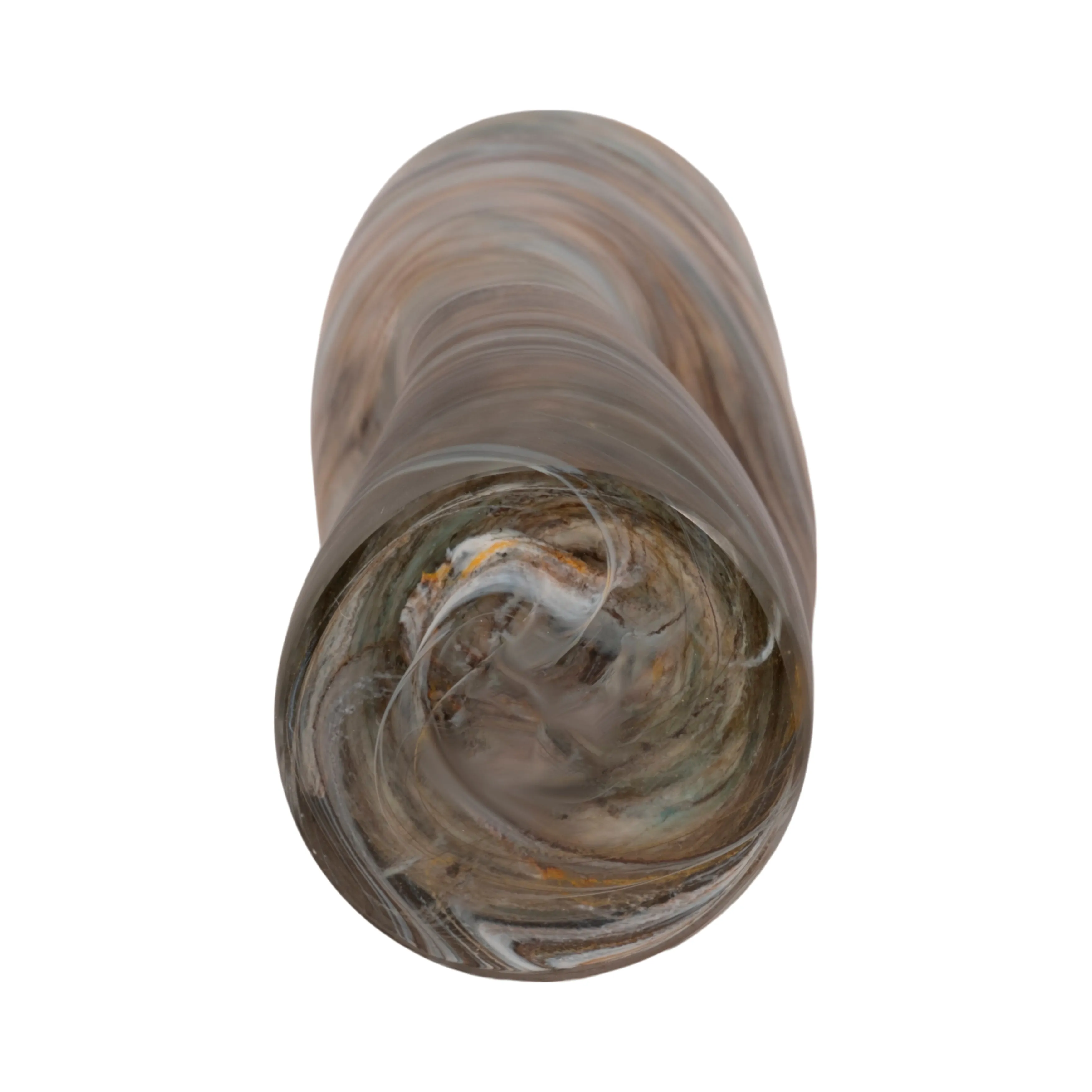 16" Dimpled Alabaster Finish Vase, Multi