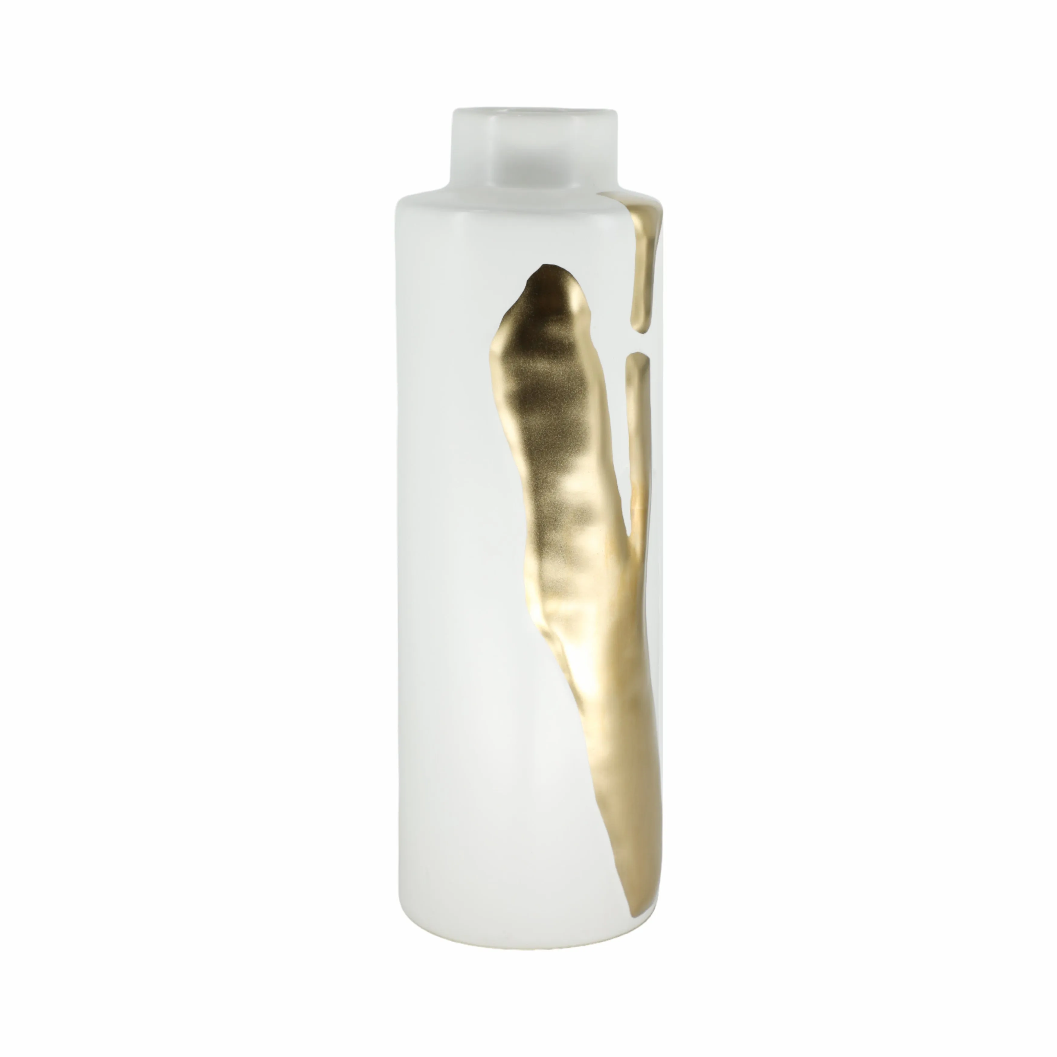 16" Procida Medium Vase, White