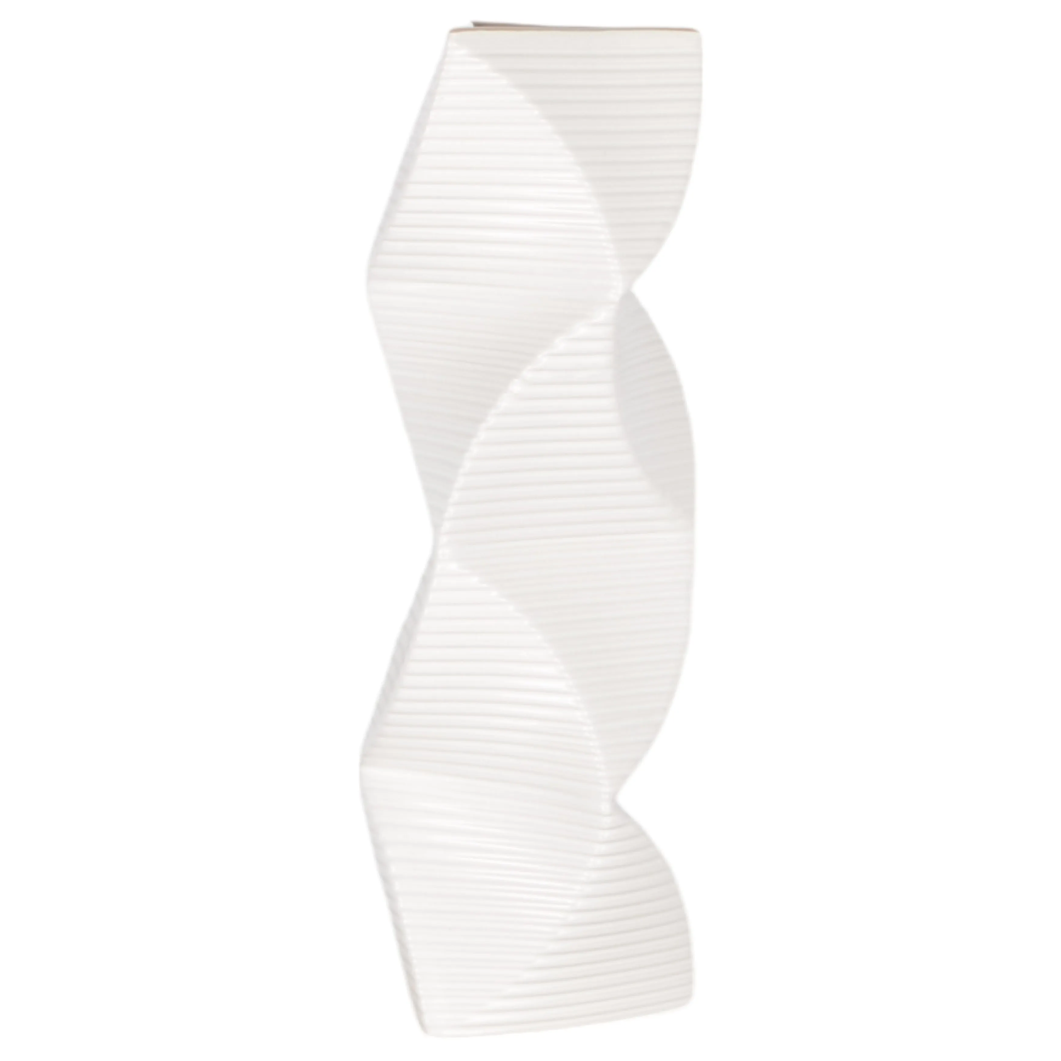 16" Salzburg Large White  Vase