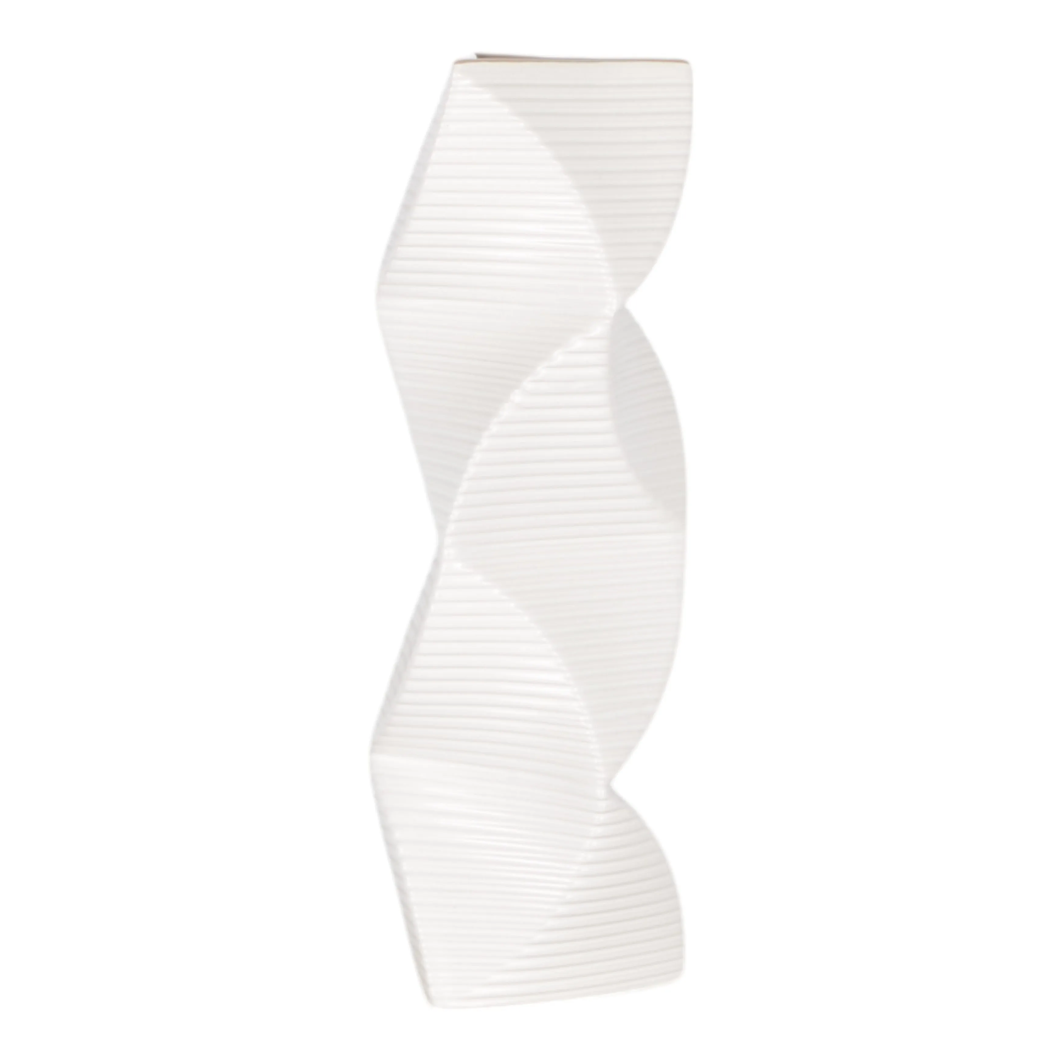 16" Salzburg Large White  Vase