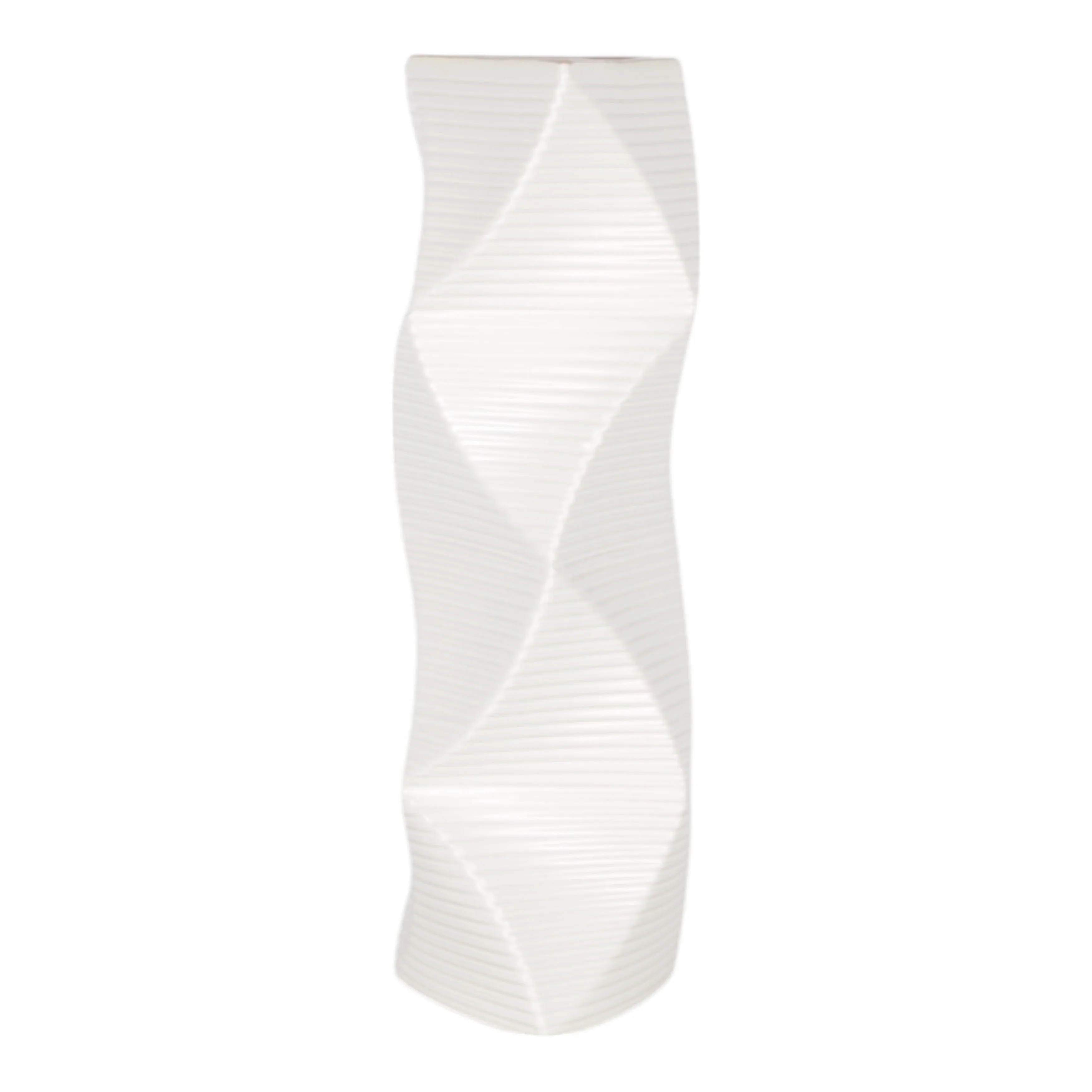 16" Salzburg Large White  Vase