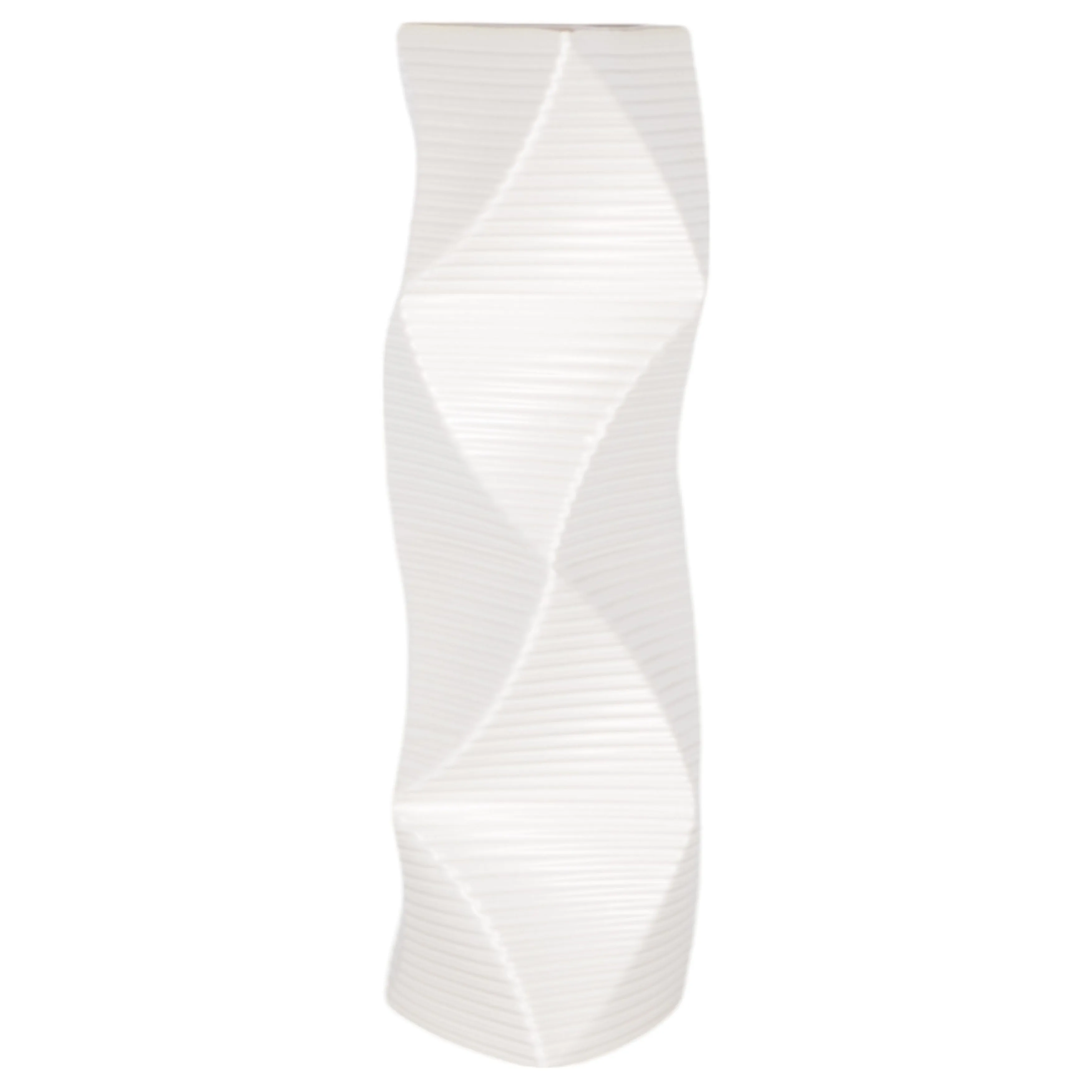16" Salzburg Large White  Vase