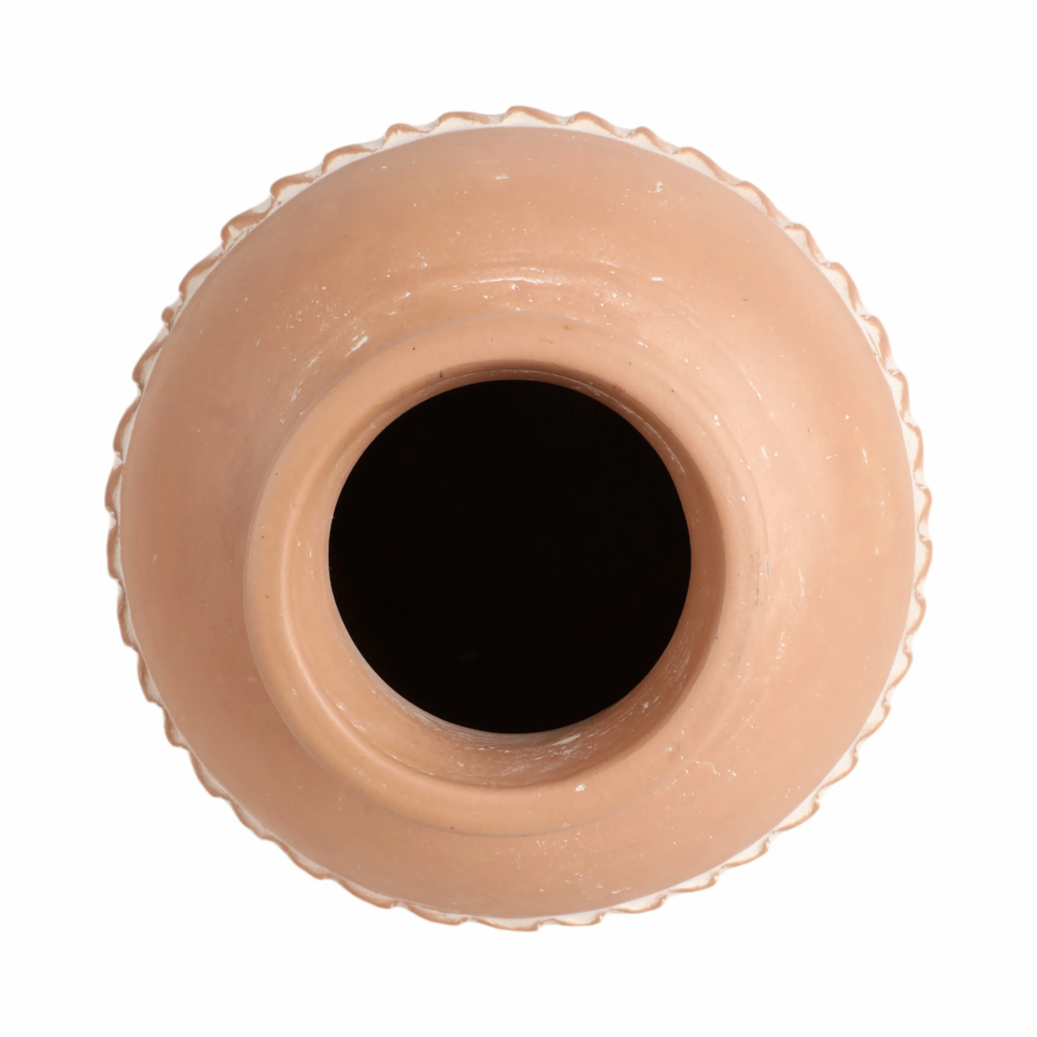 16" Traditional Terracotta Vase, Terracotta
