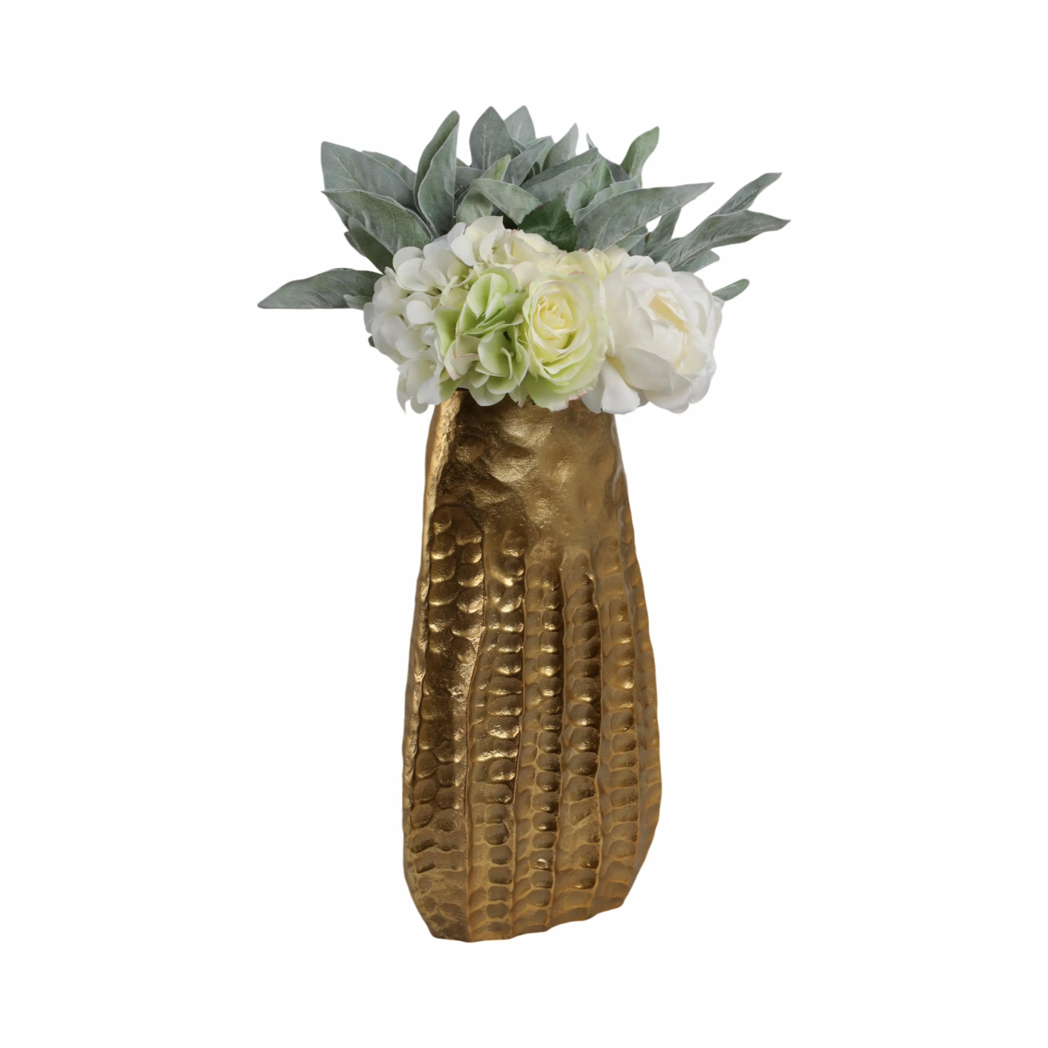 17" Caen Large Gold Vase