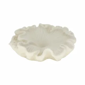 17" Majorca Quartz Resin Shell Bowl