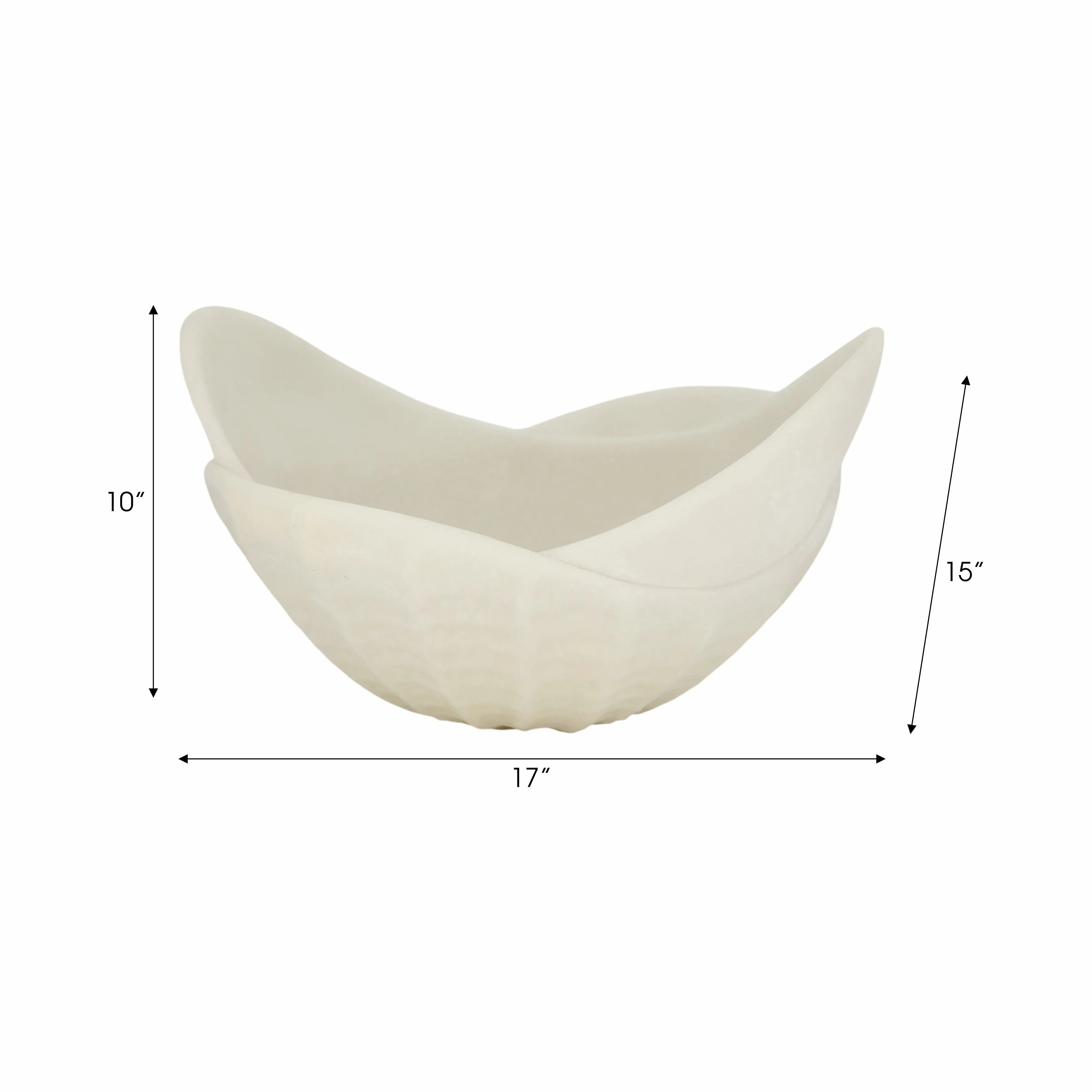 17" Palma Quartz Resin Bowl