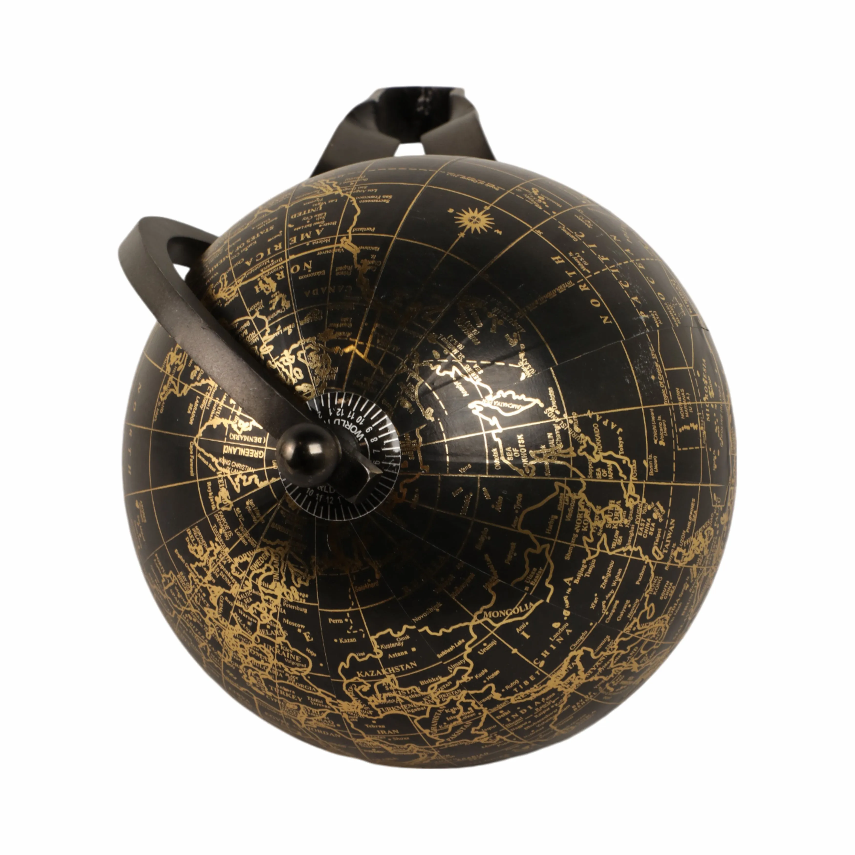 17" Rally Small Metal Globe