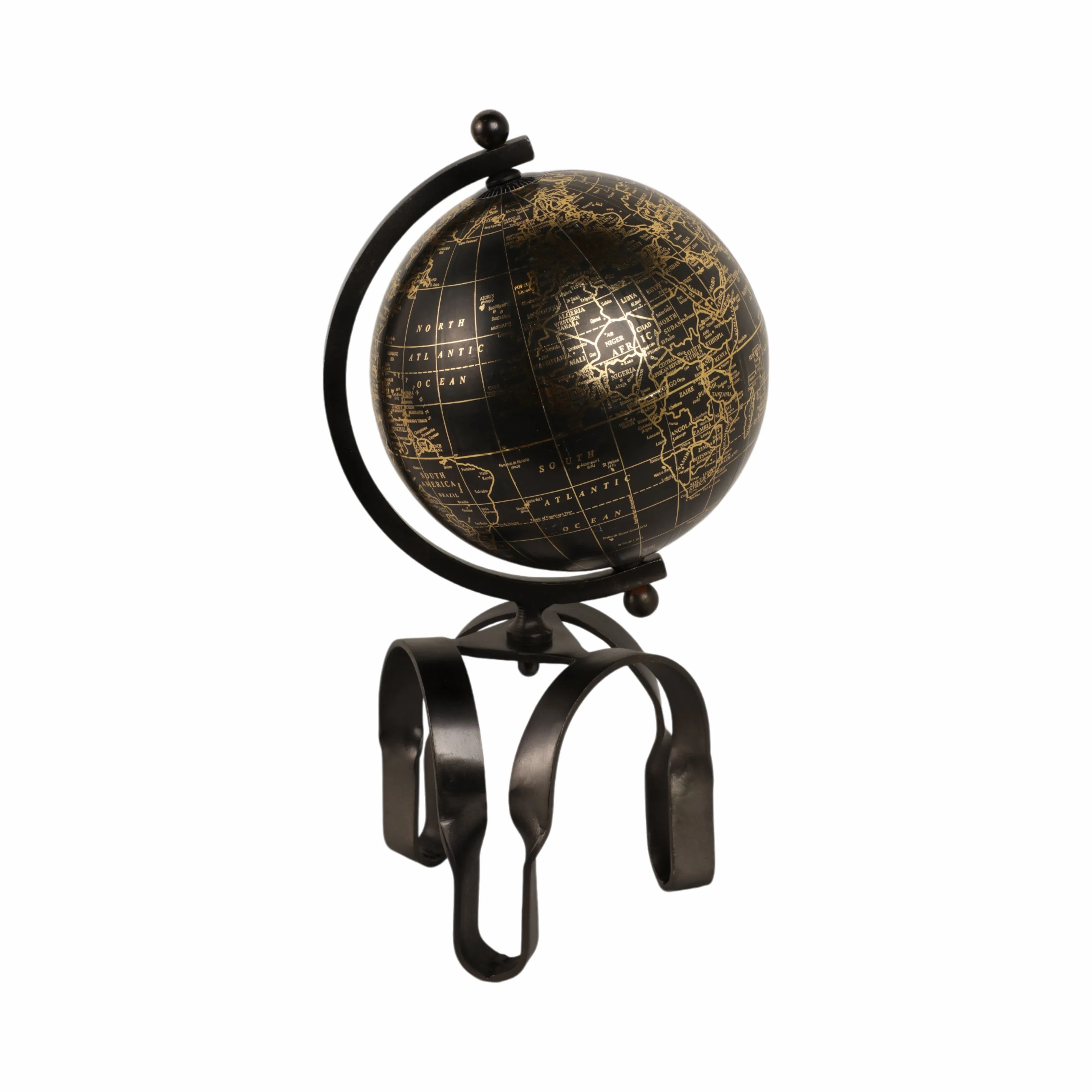17" Rally Small Metal Globe