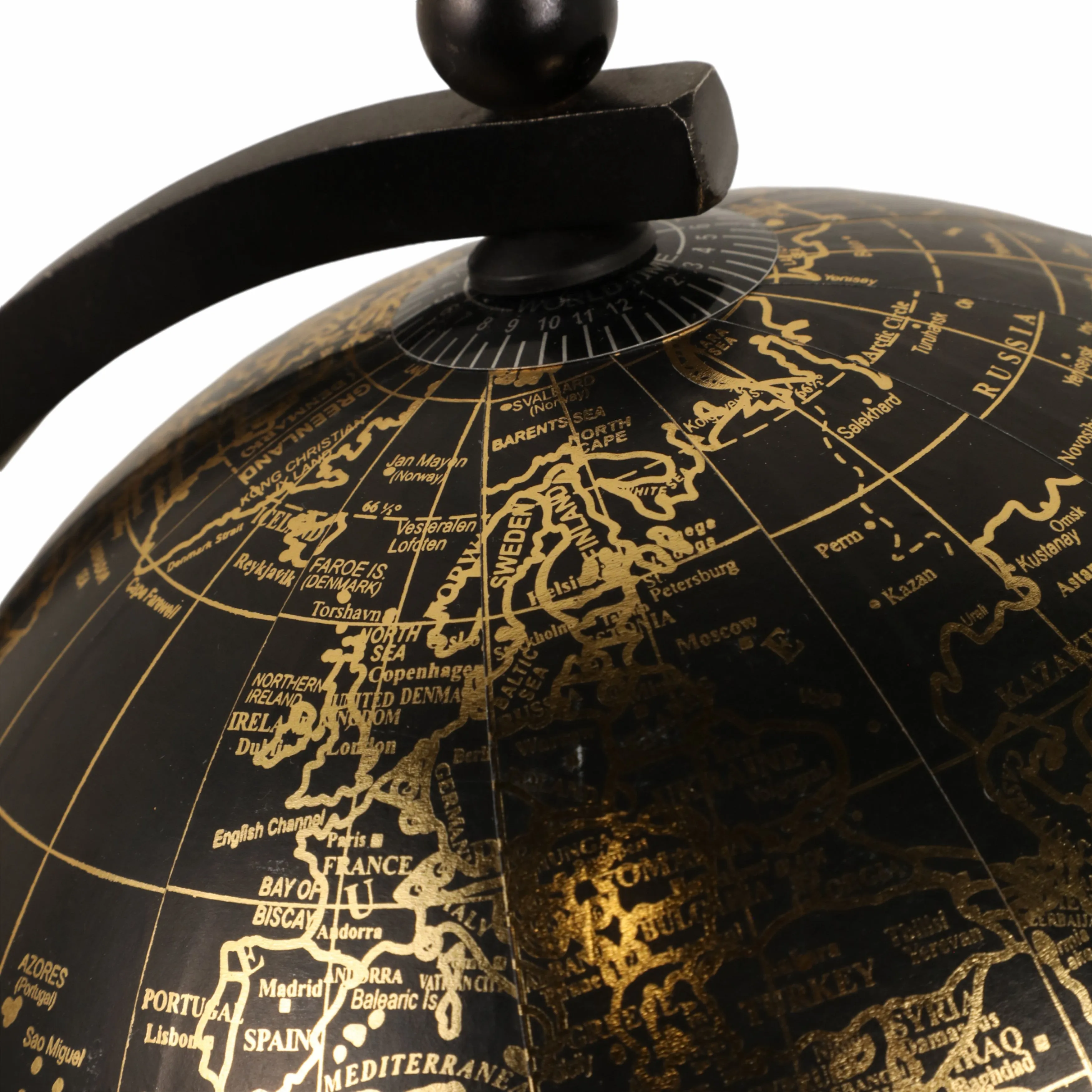 17" Rally Small Metal Globe