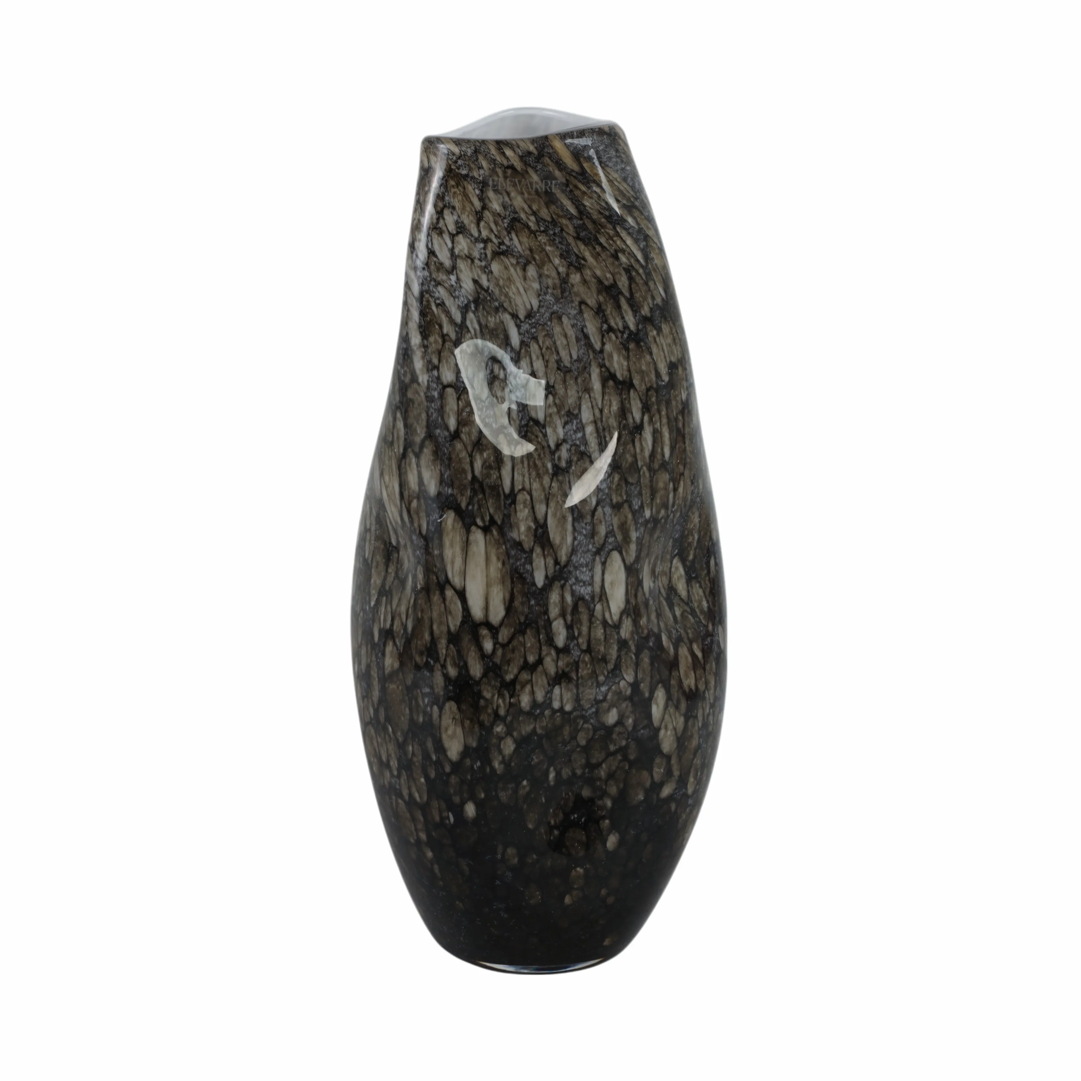 17" Tunis Large Speckled Glass Vase