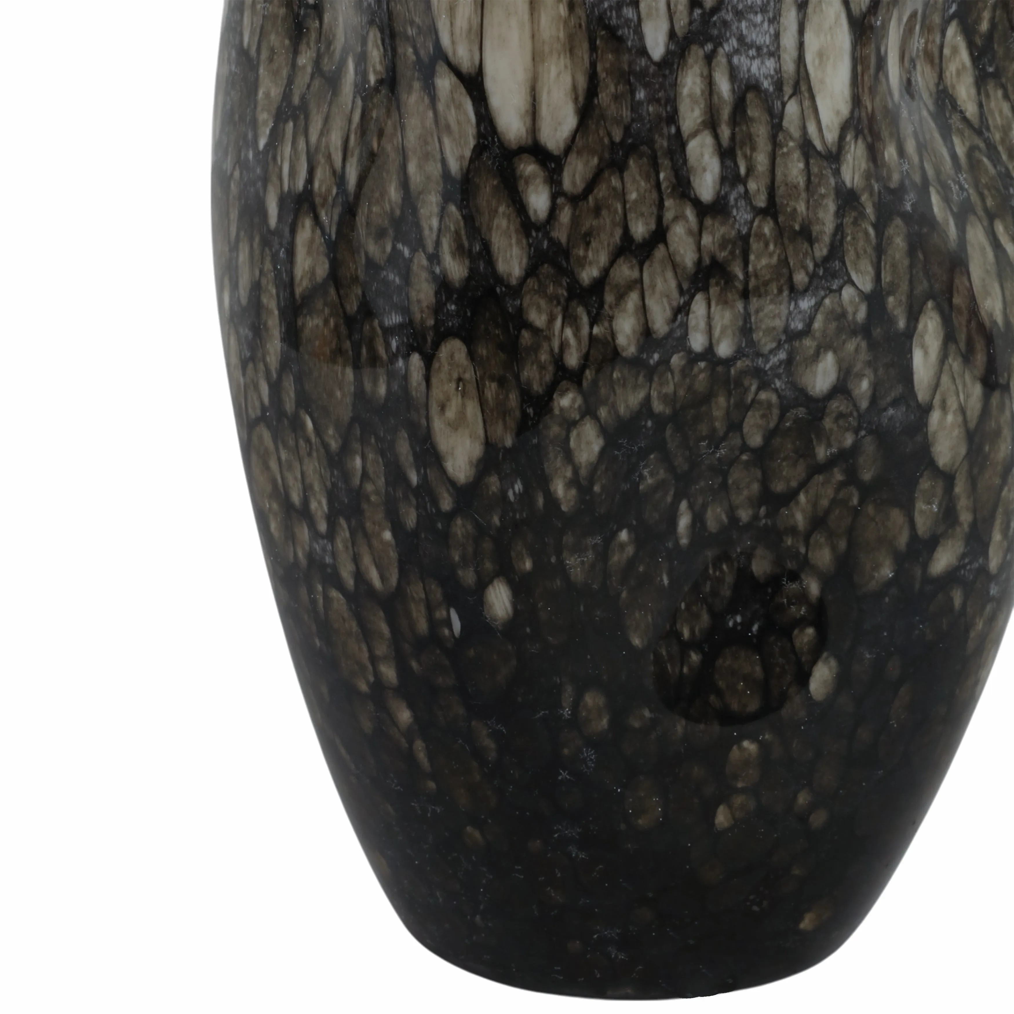 17" Tunis Large Speckled Glass Vase