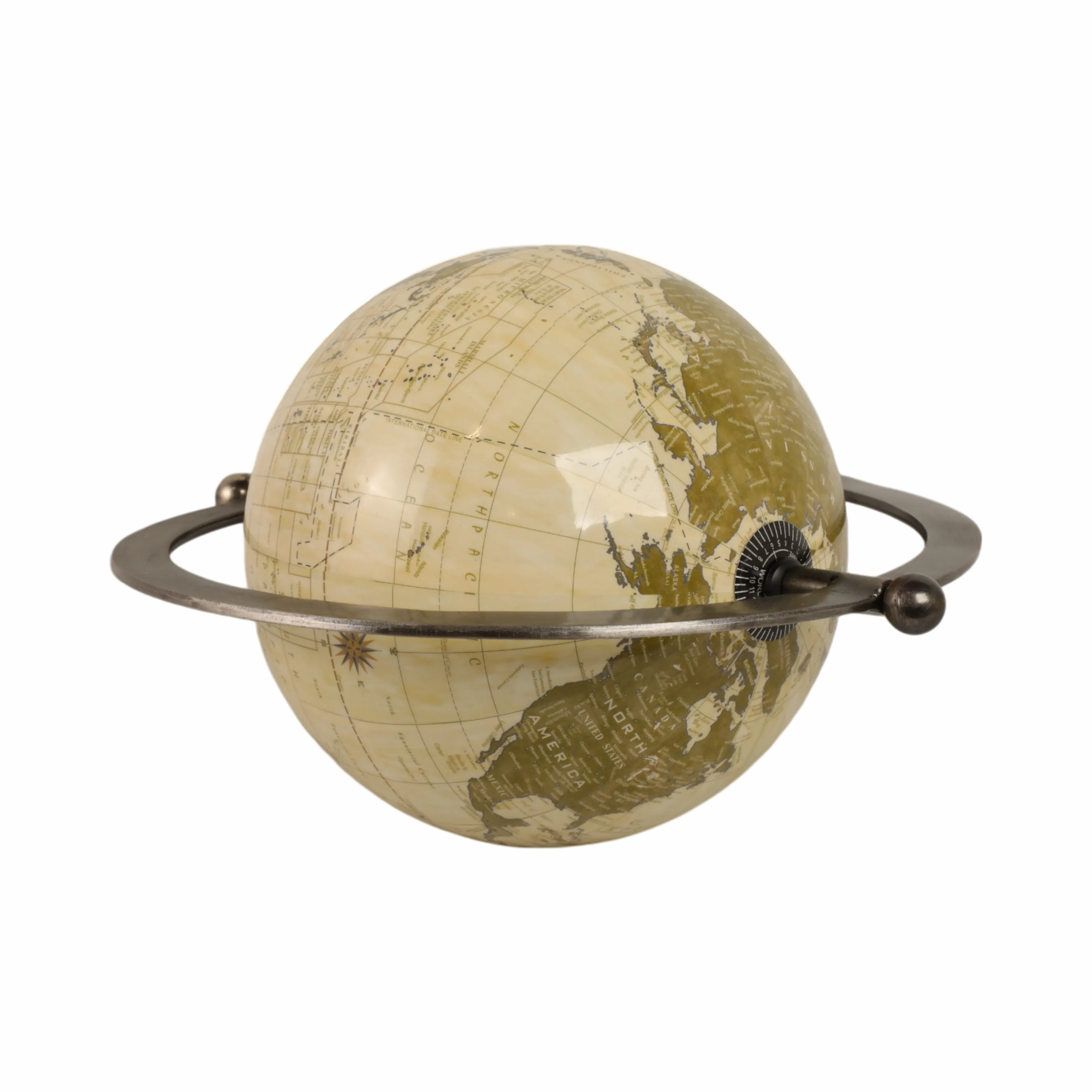 18" Hadley Metal Globe
