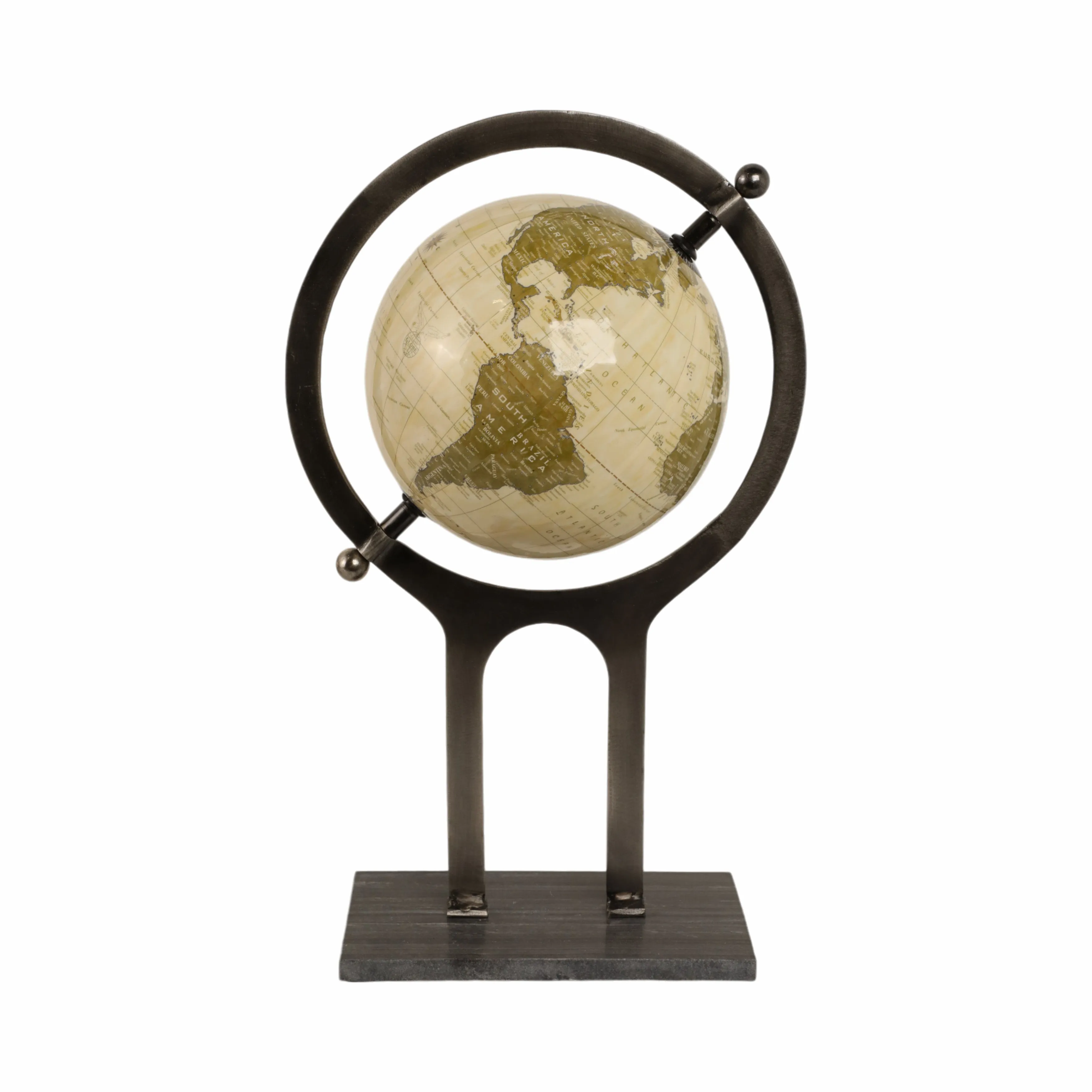 18" Hadley Metal Globe