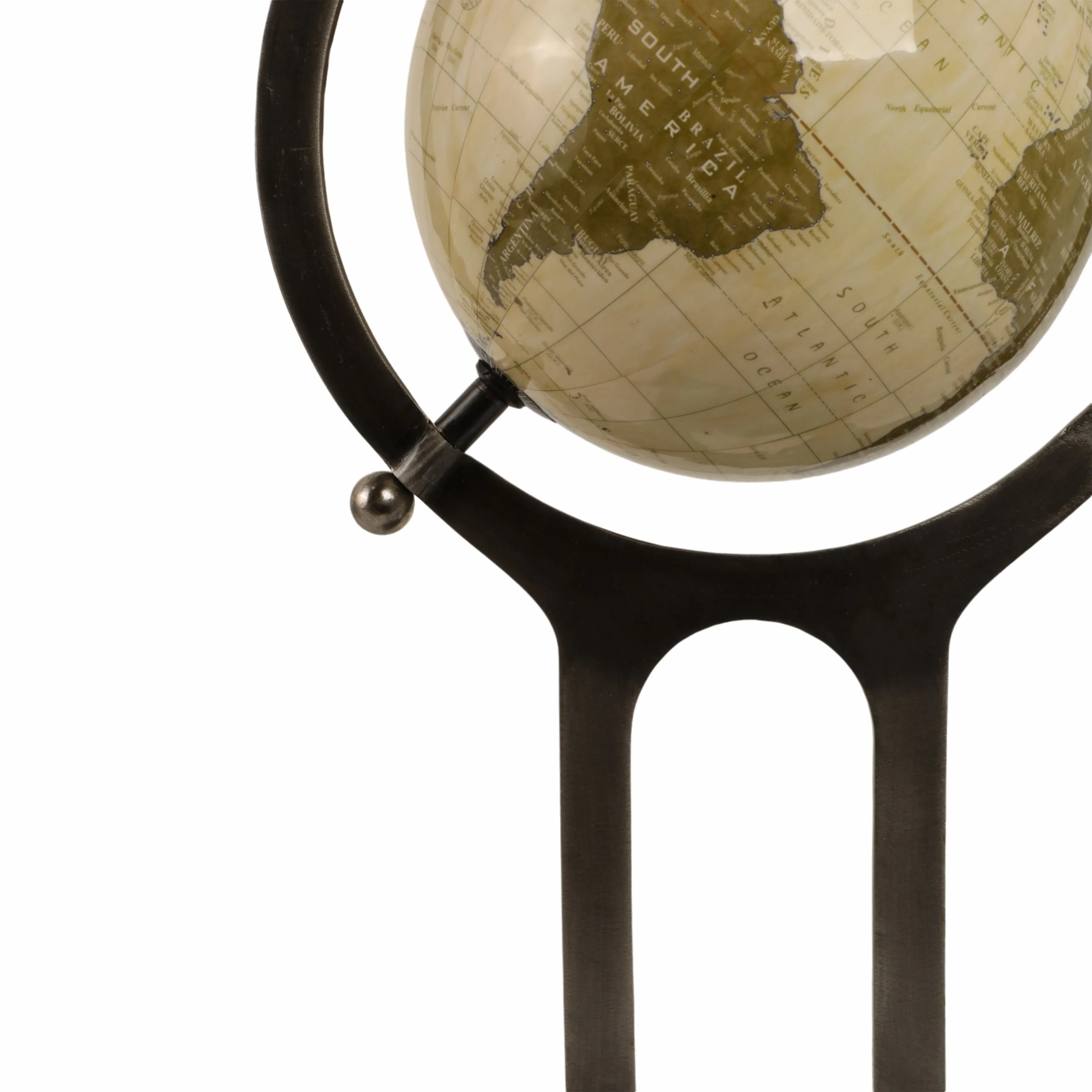 18" Hadley Metal Globe