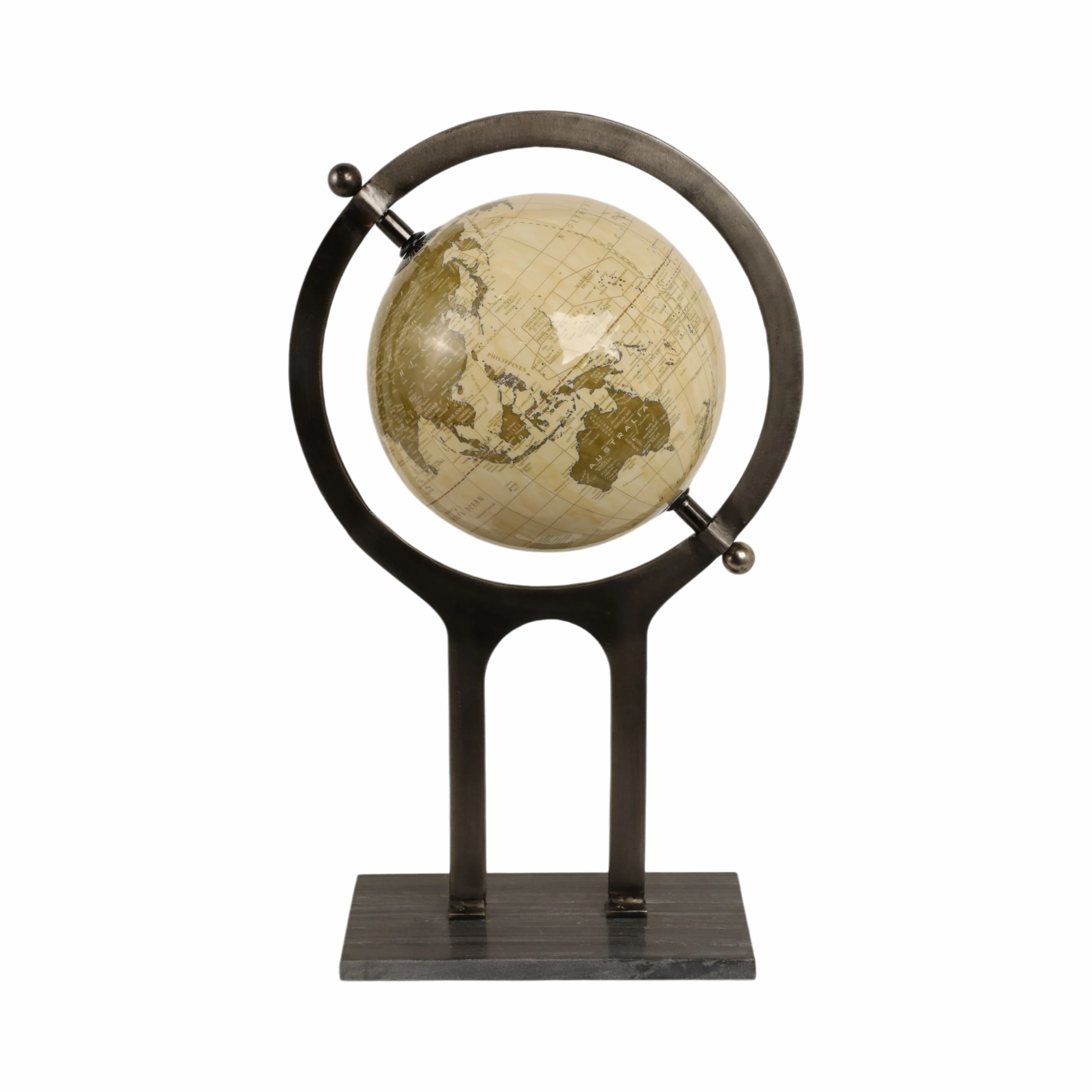 18" Hadley Metal Globe