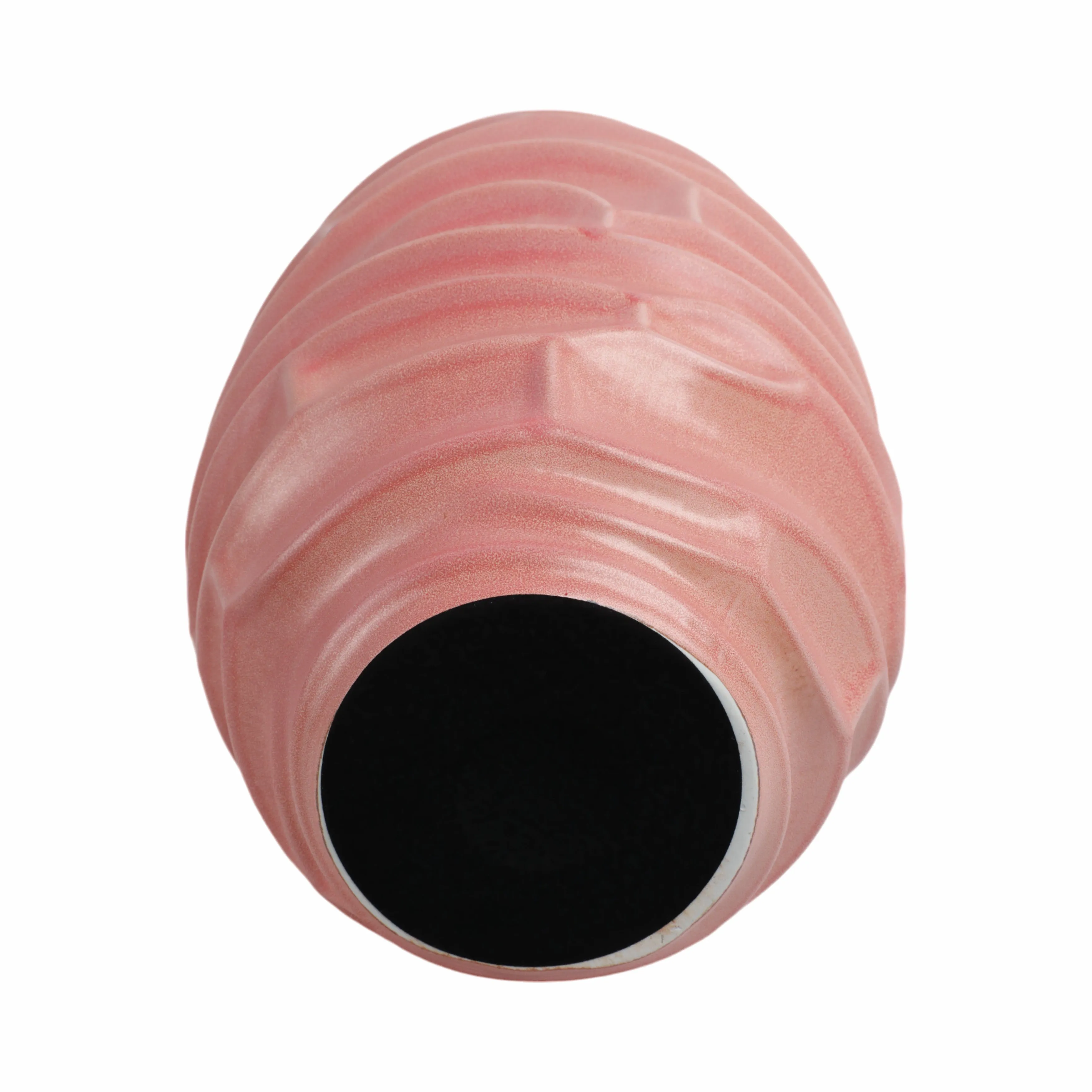 18"quinlan Large Porcelain Vase, Bean Red