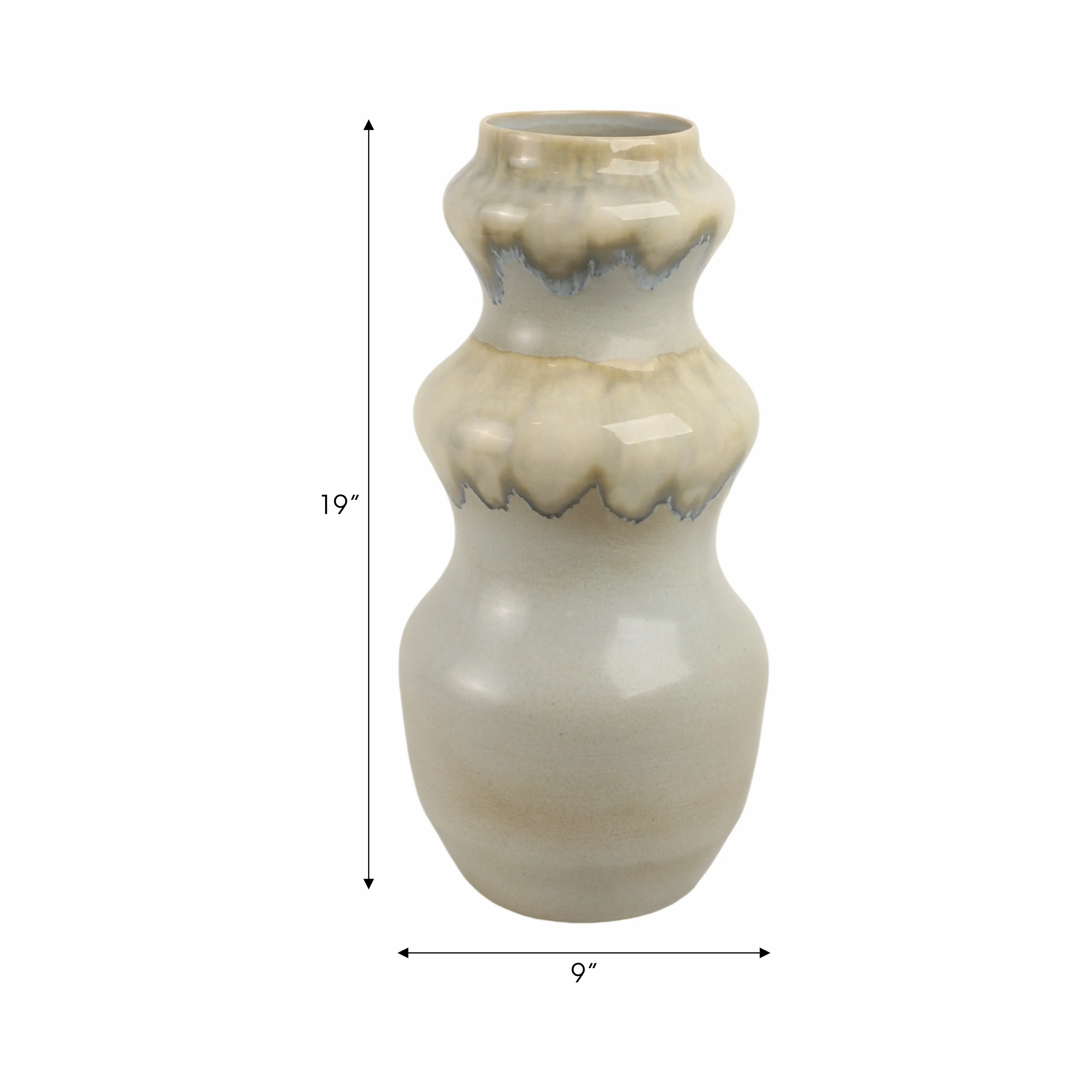19" Monsaraz Large Portugal Vase