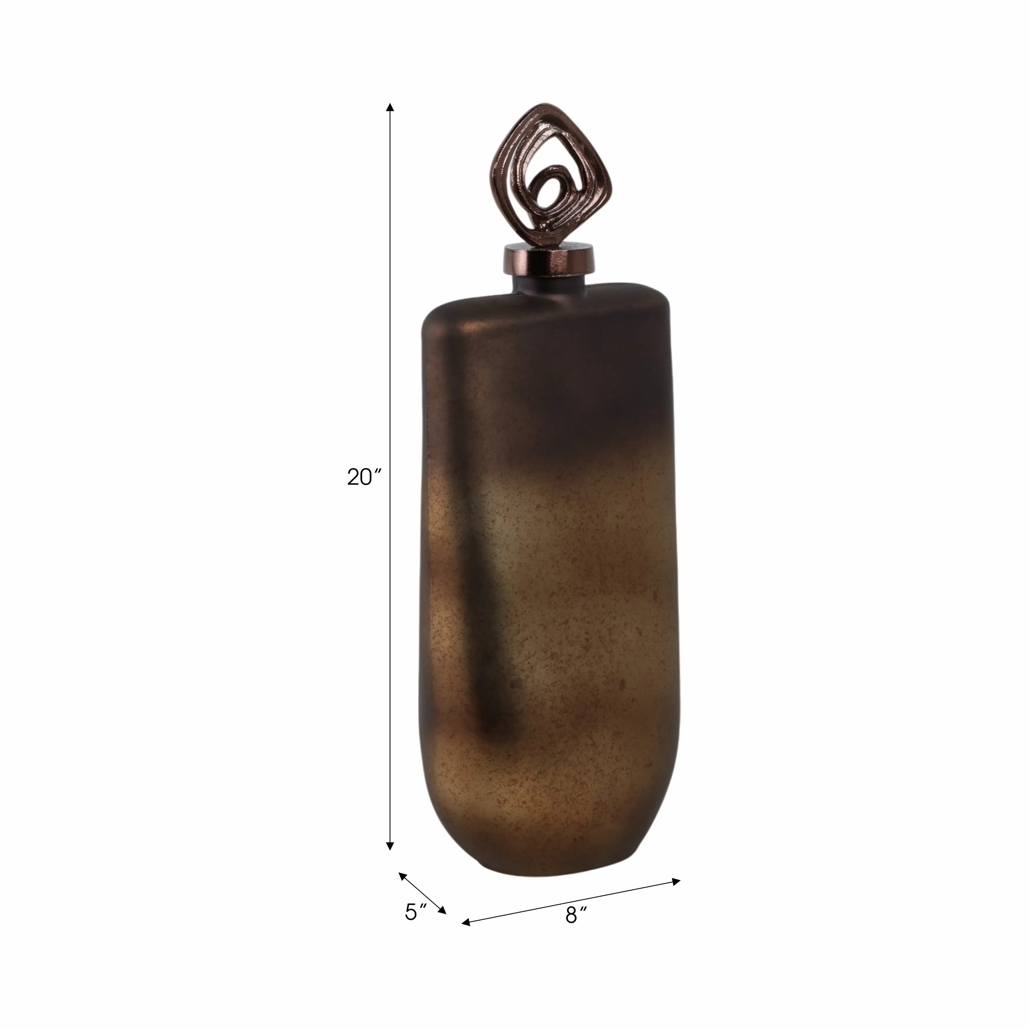20" Availa Large Bottle With Topper