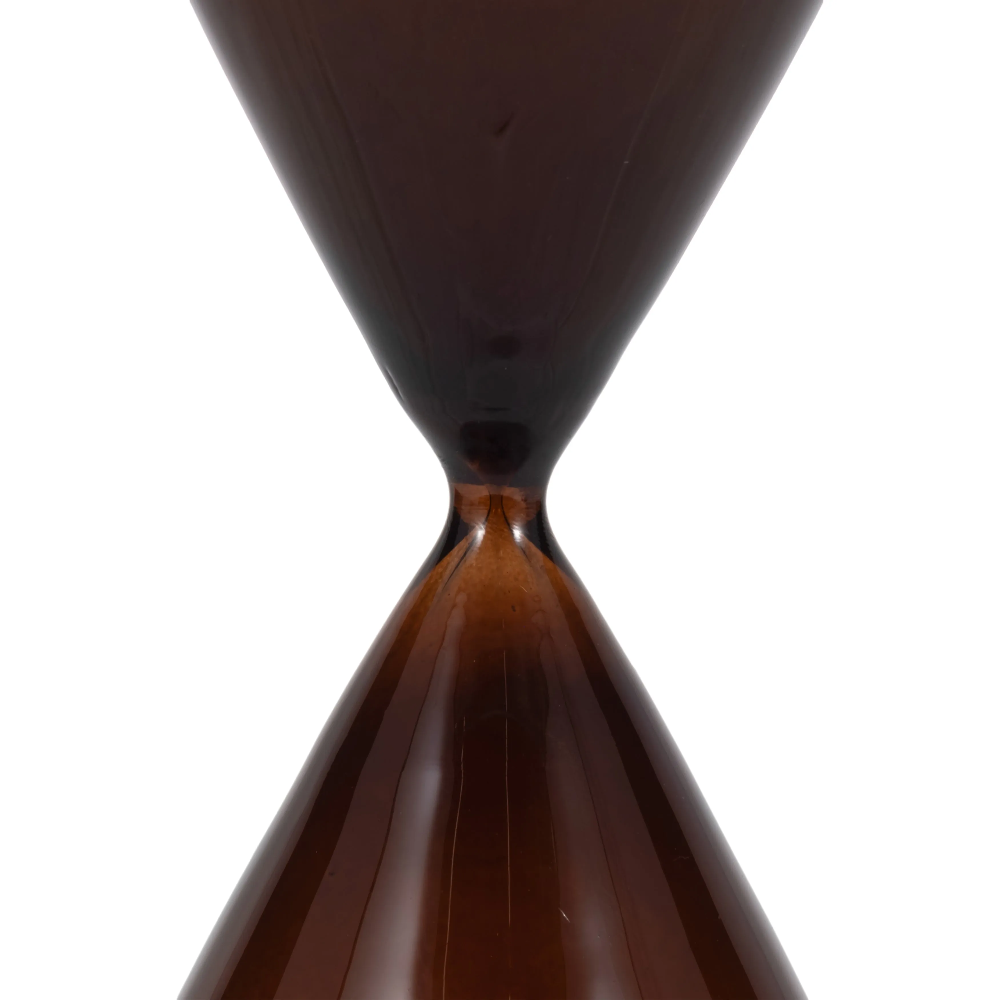 20" Darby Small Brown Hourglass