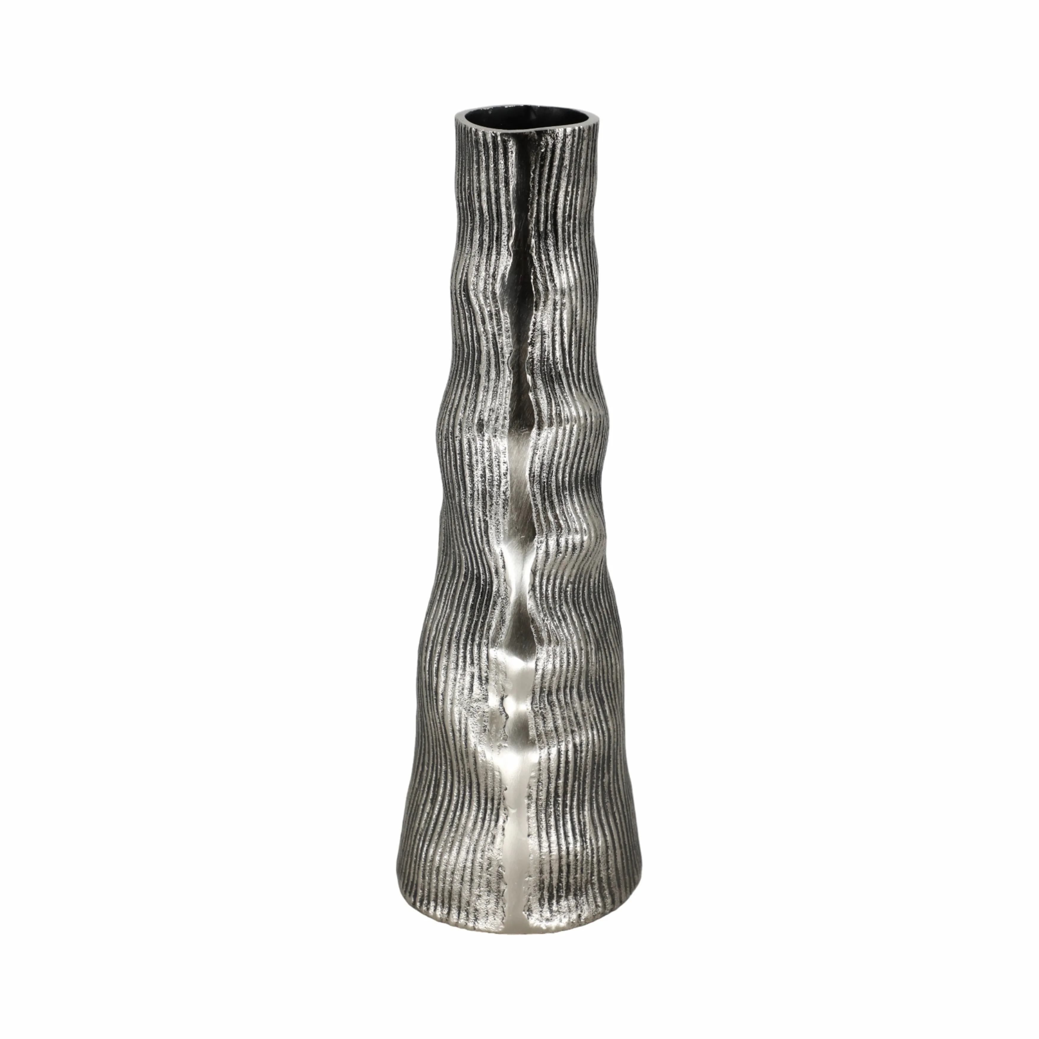 20" Sitka Small Pewter Metal Vase