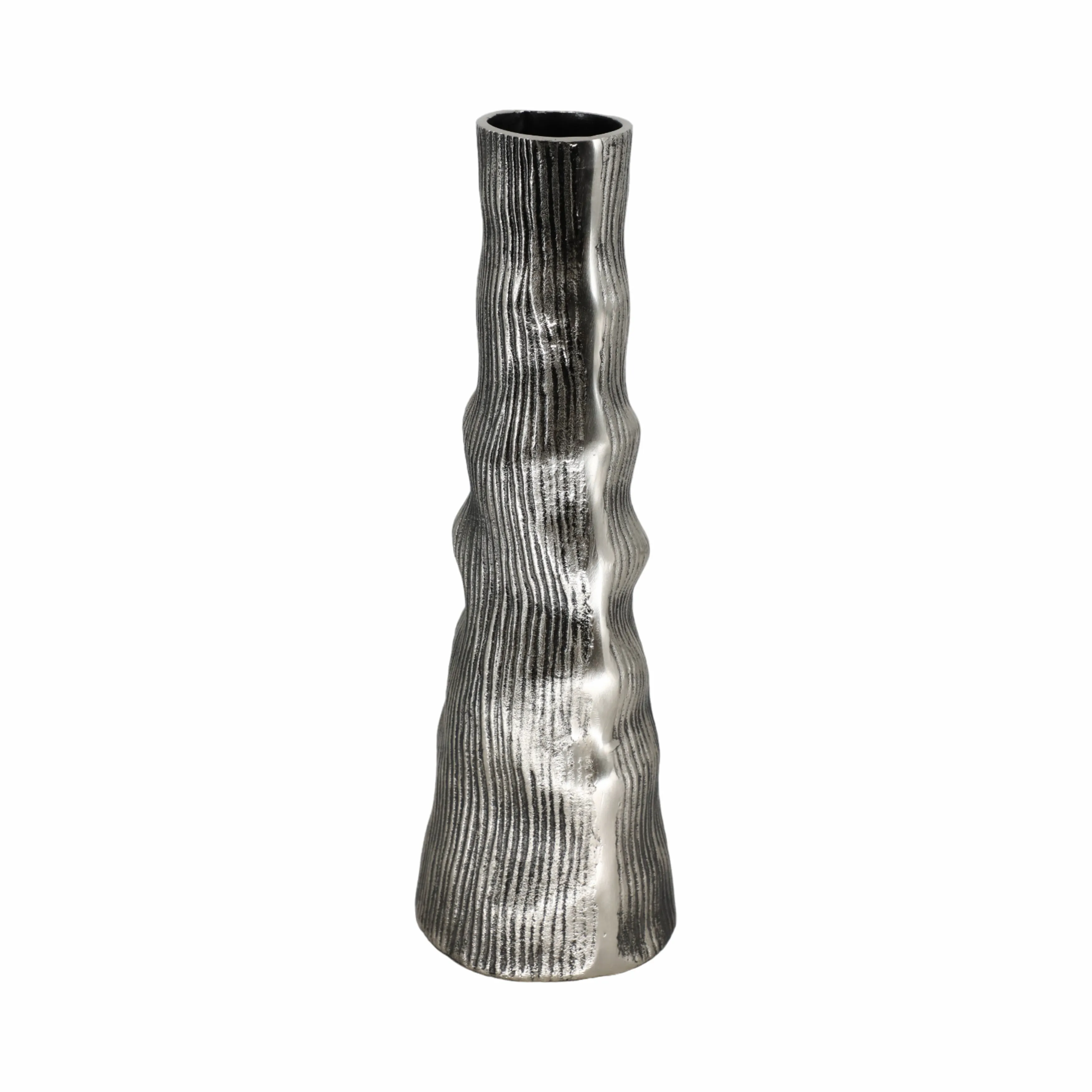 20" Sitka Small Pewter Metal Vase