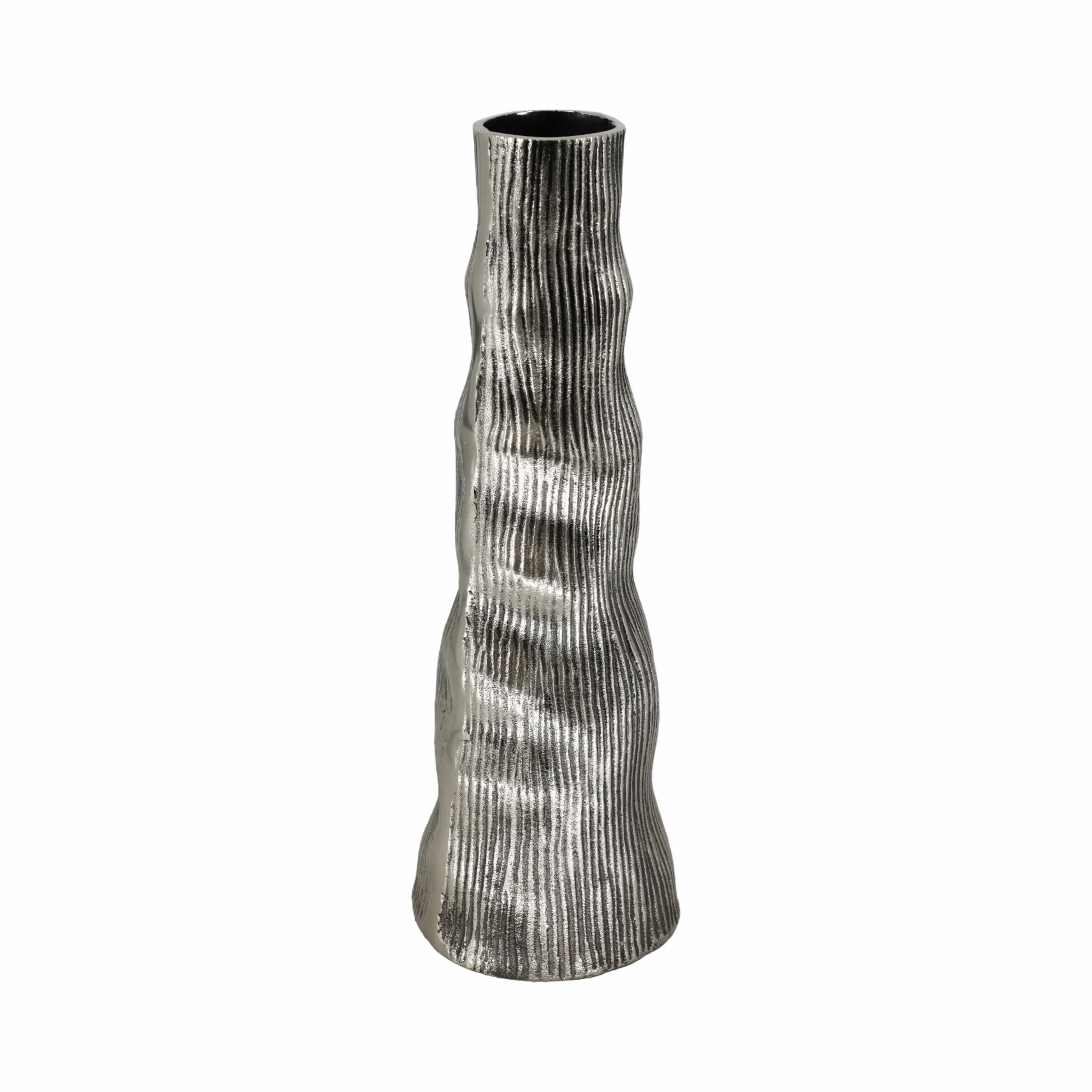 20" Sitka Small Pewter Metal Vase