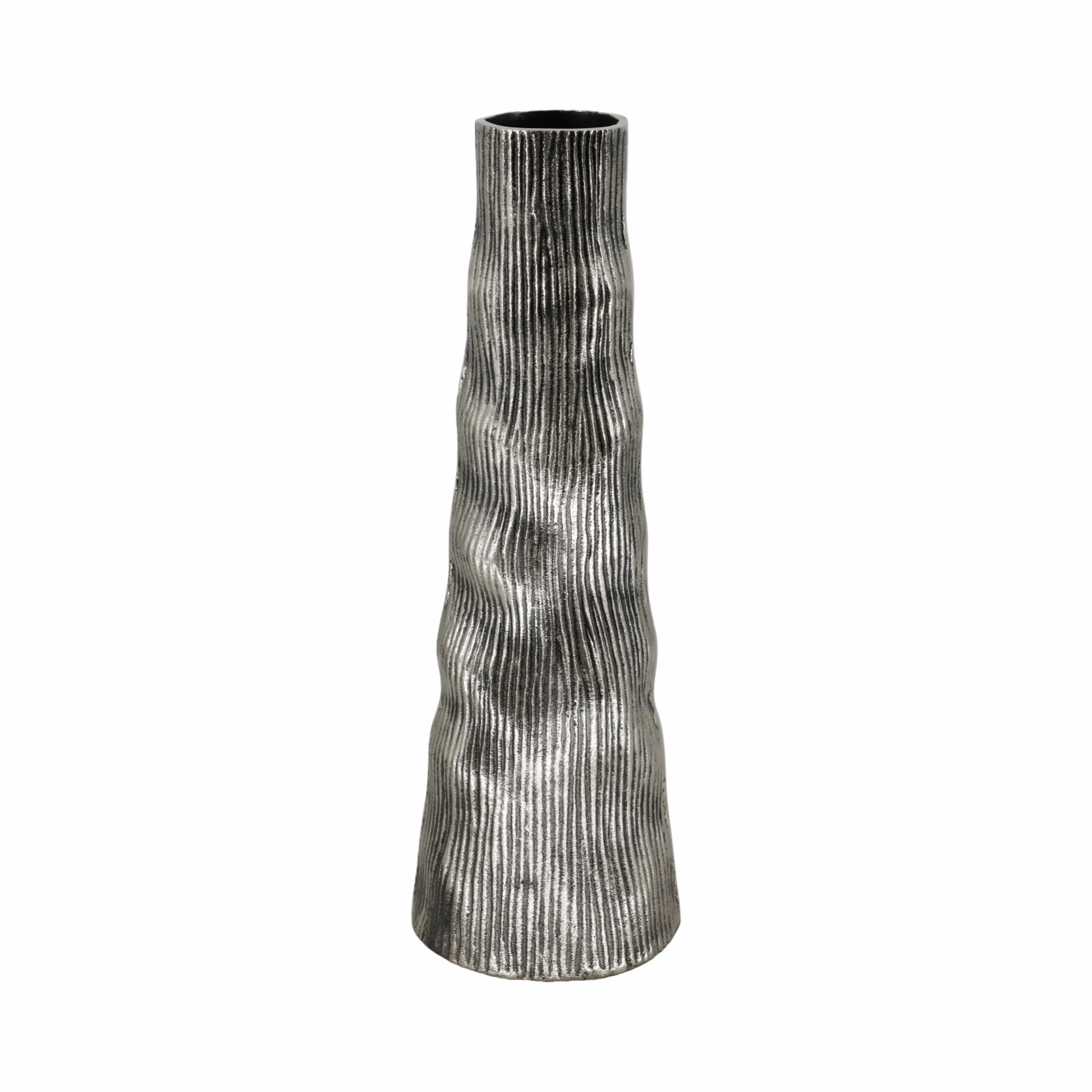 20" Sitka Small Pewter Metal Vase