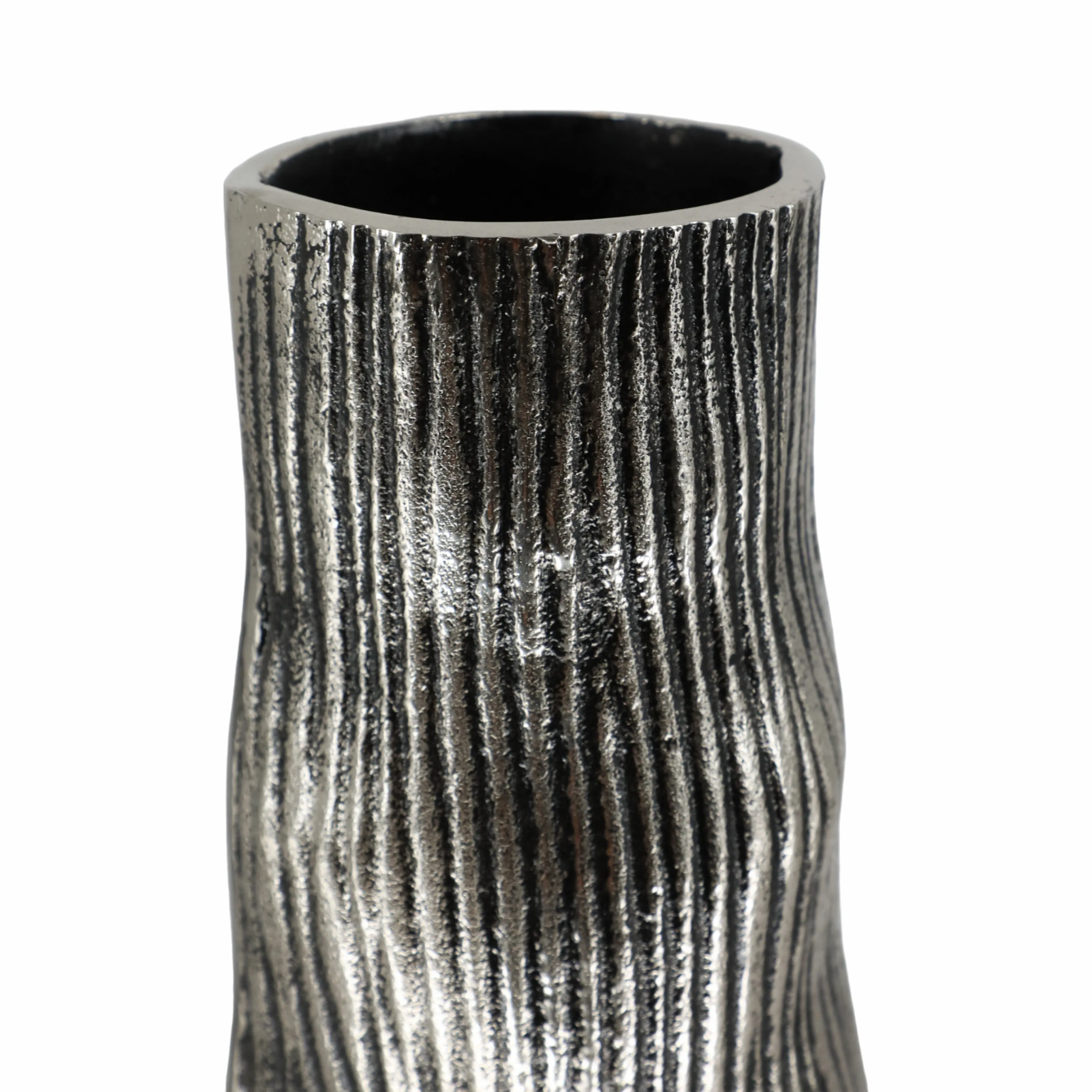 20" Sitka Small Pewter Metal Vase