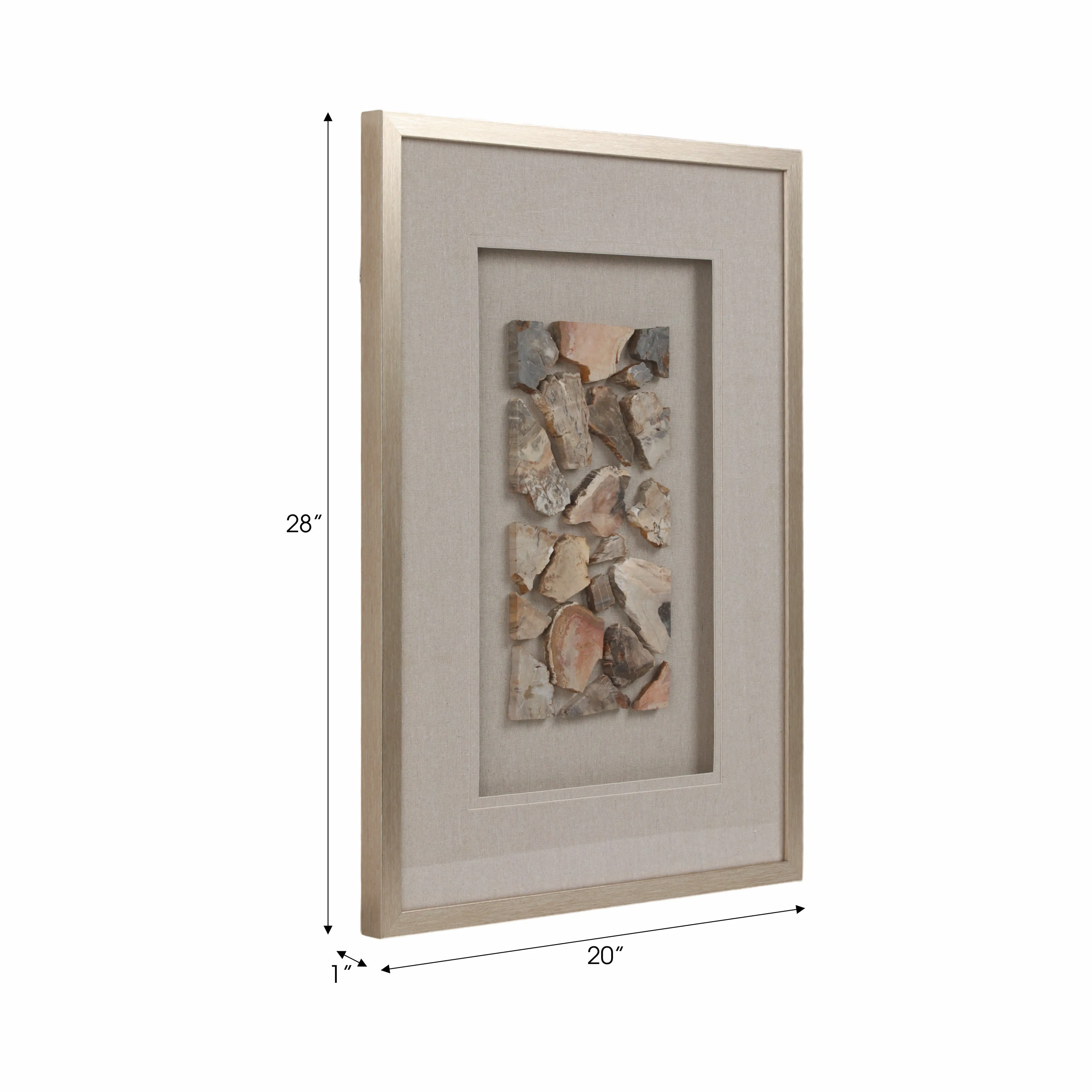 20x28 Carlson Petrified Stone Wall Decor