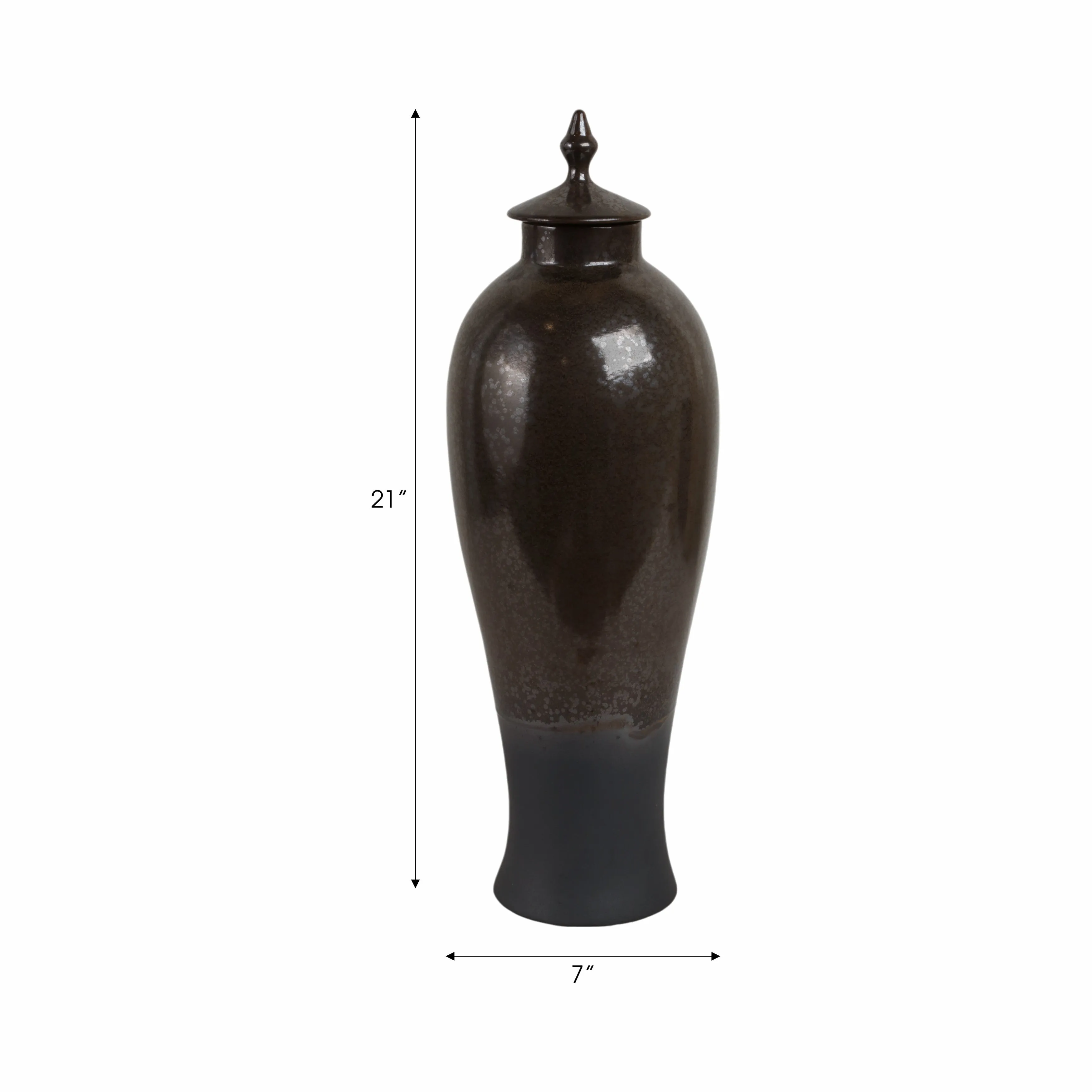 21" Padmini Medium Lidded Jar