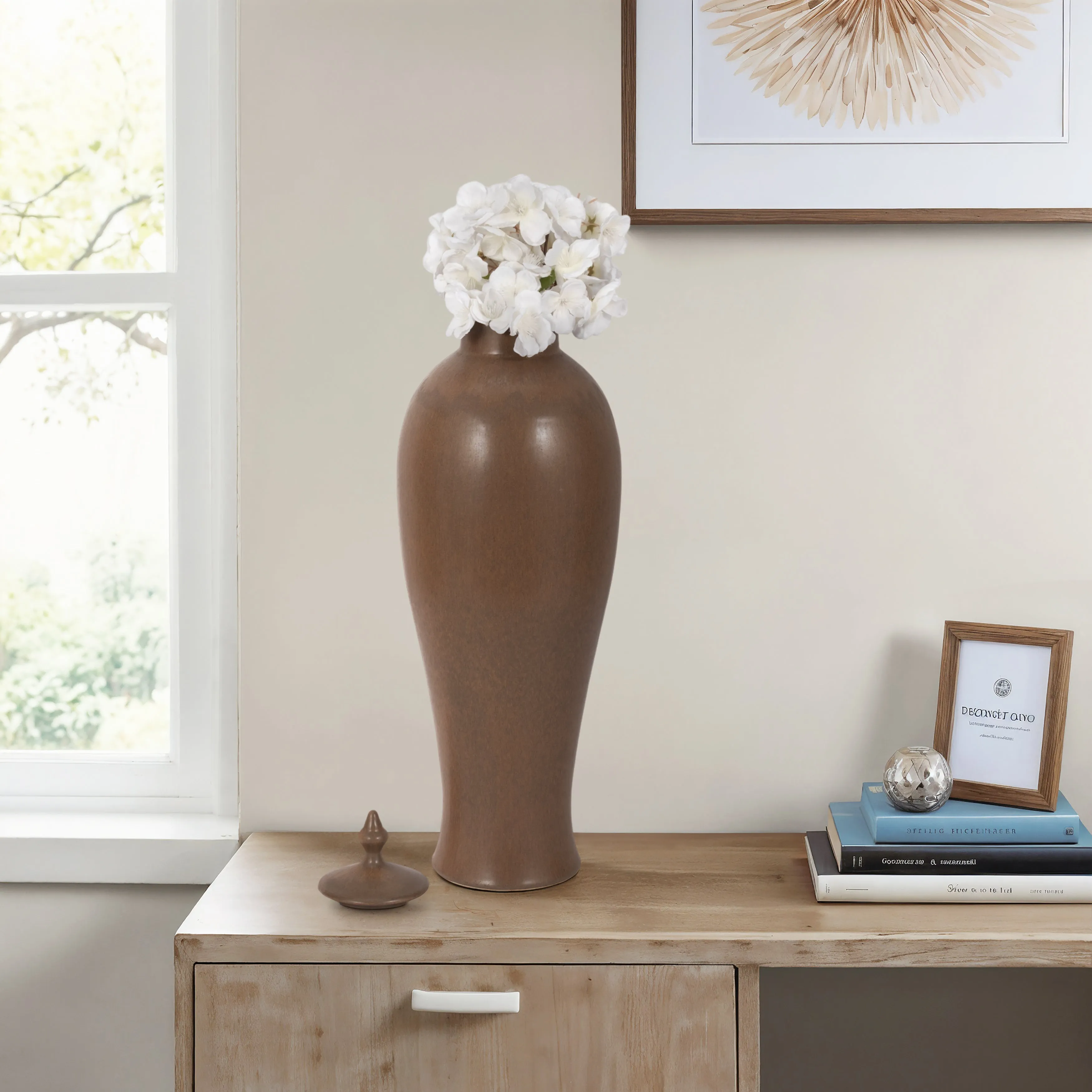 21" Petros Medium Lidded Jar