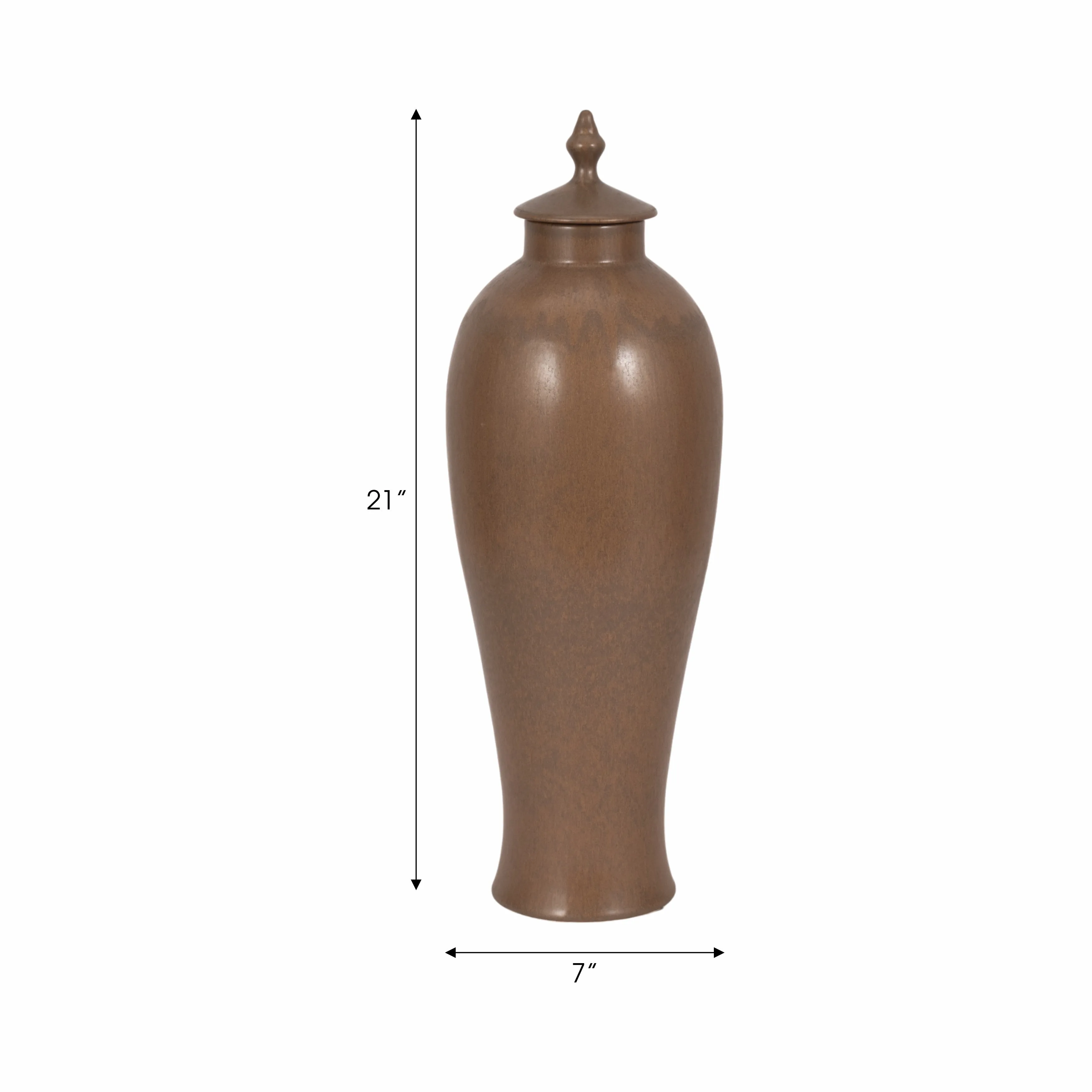 21" Petros Medium Lidded Jar