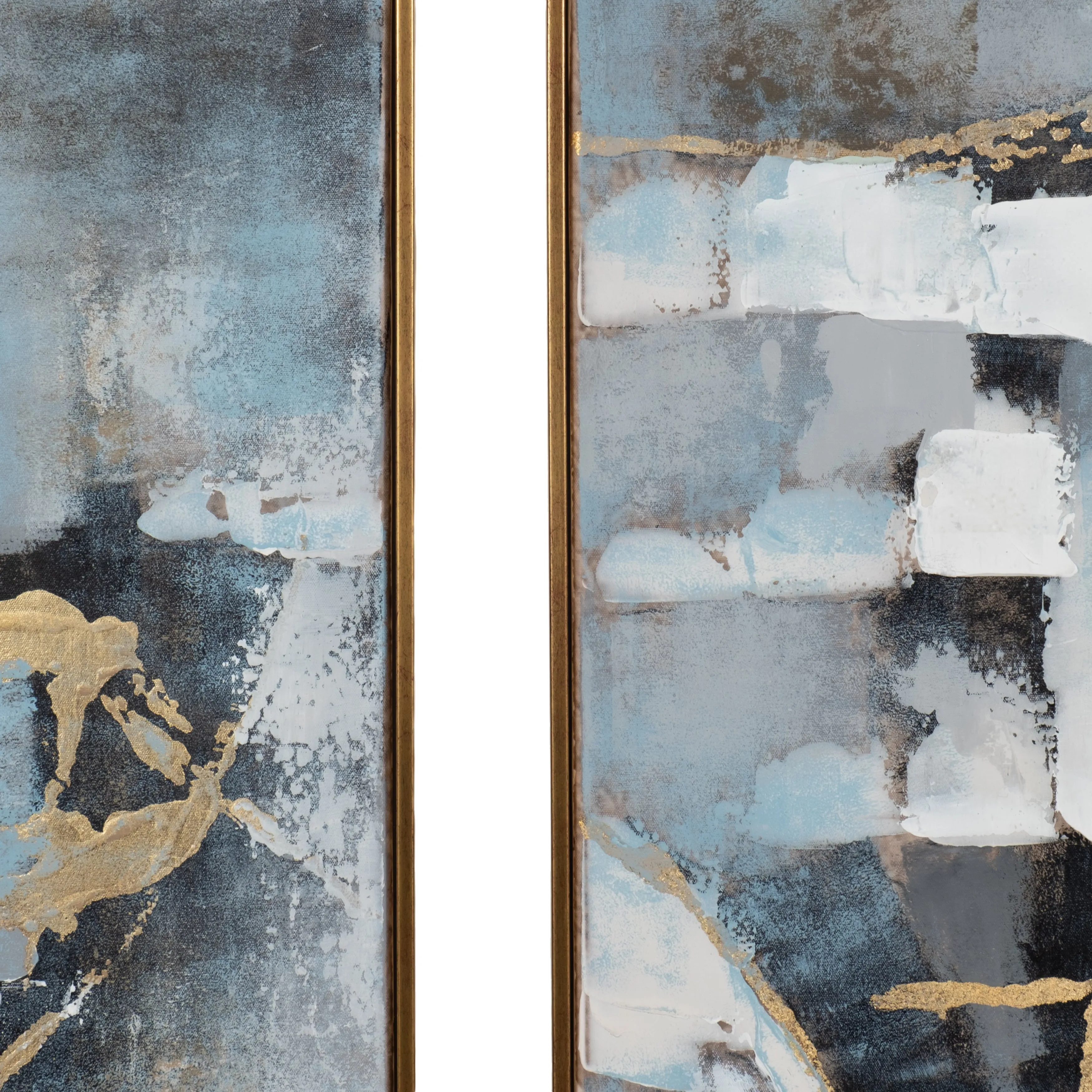 21X51  S/2, ABSTRACT OIL PAINTING, MULTI