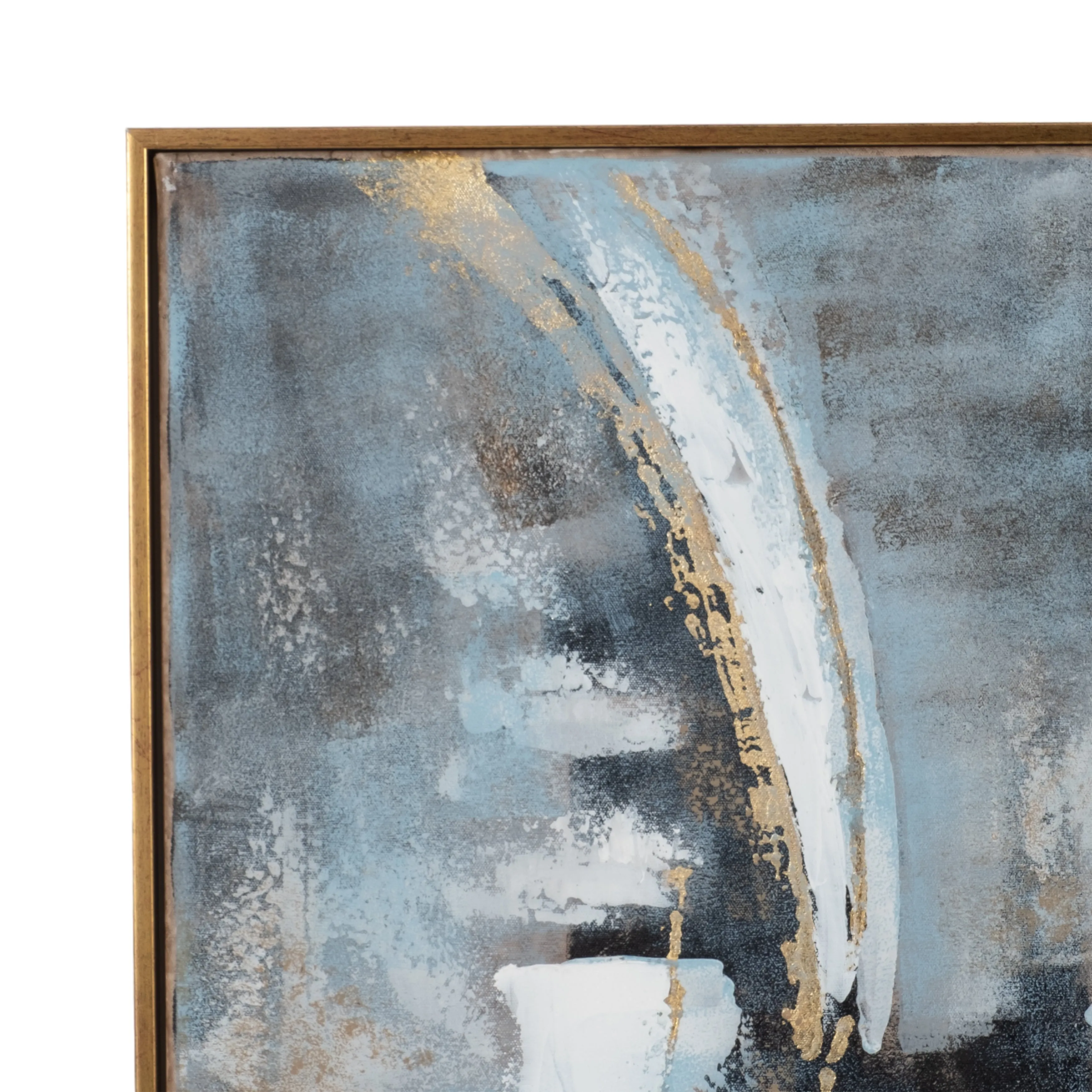21X51  S/2, ABSTRACT OIL PAINTING, MULTI
