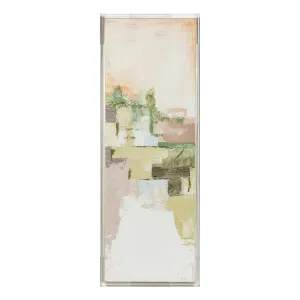 22X60 EDEN ACRYLIC FRAME HANDPAINTED WALL ART