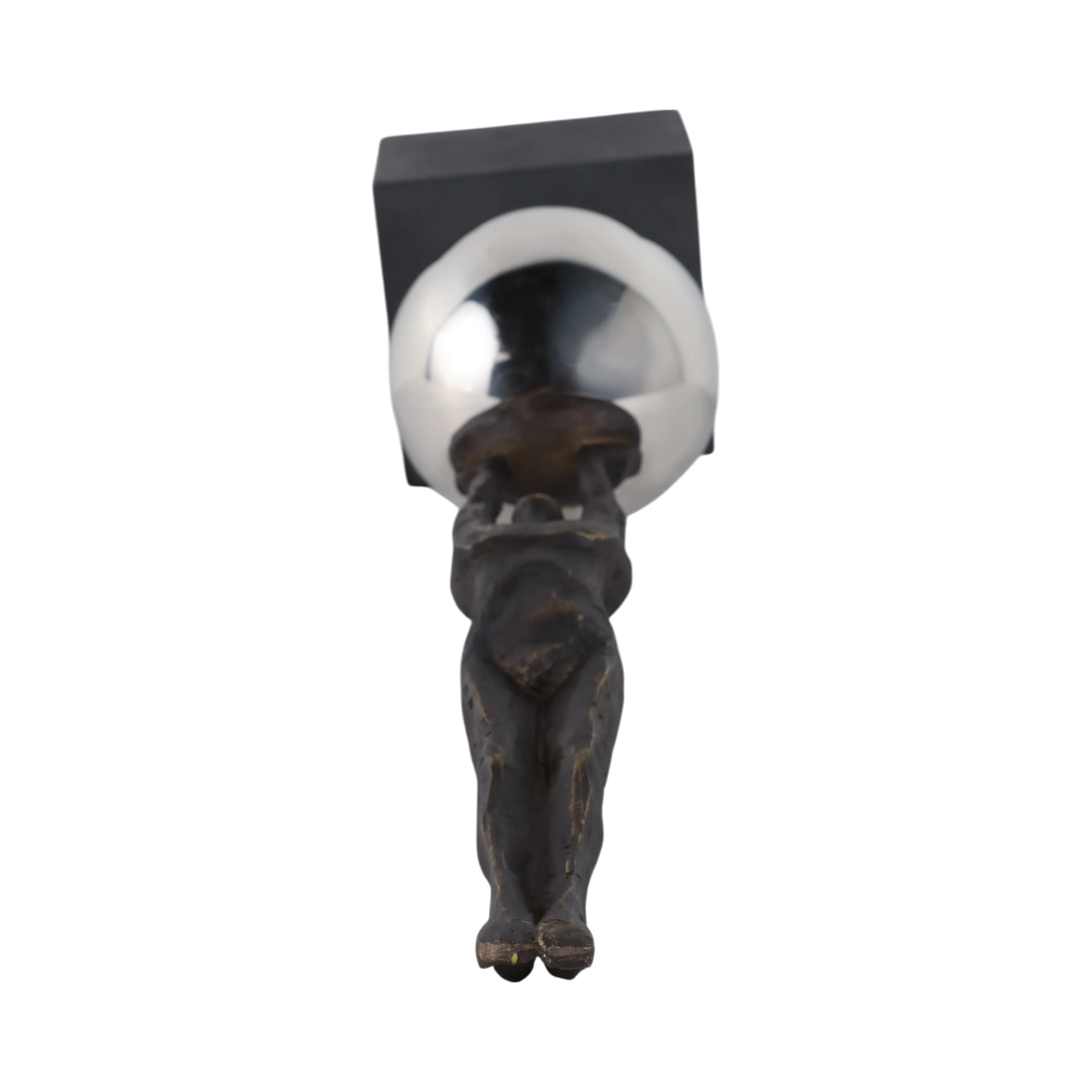 23" Augustolo Statuary With Steel Sphere